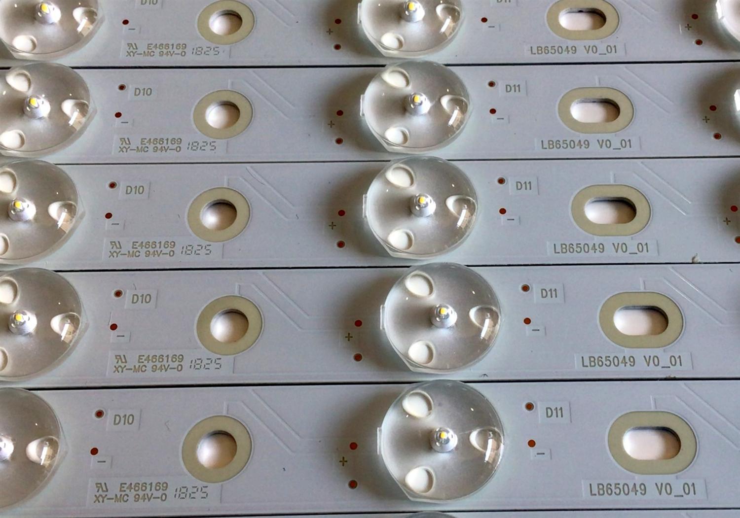 KIT DE LED'S PARA TV VIZIO (16 PIEZAS) / NUMERO DE PARTE LB65049 / LB65049 V1_01 / LB65049 V0_01 / 09810108CD13 / 09810108CD14 / MODELO M65-E0 - Imagen 4