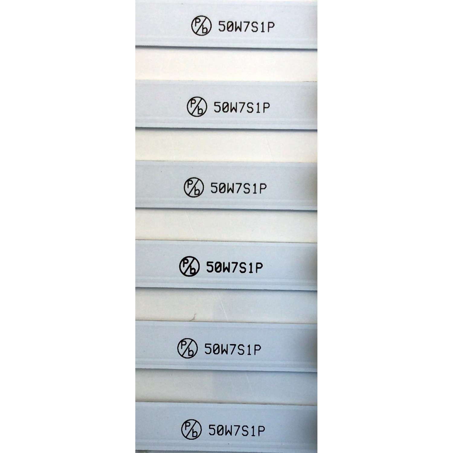 KIT DE LED'S PARA TV PHILIPS / (6 PIEZAS) / NUMERO DE PARTE UDULEDREF004 / RF-EN500002SR30-0701  A0 / UDULEDREF004  REV.A / 50W7S1P / MODELO 50PFL5604/F7  A - Imagen 5
