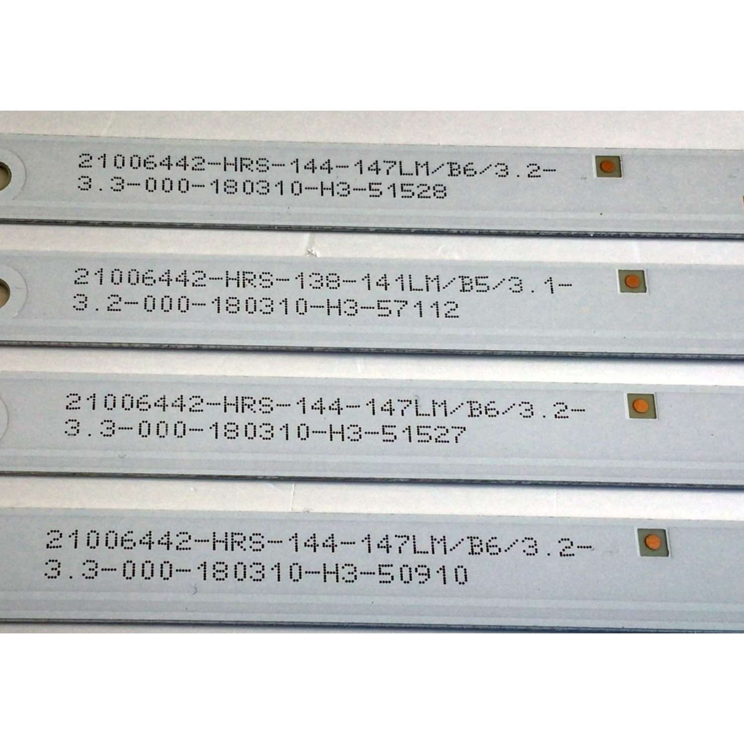 KIT DE LED'S PARA TV POLAROID (4 PIEZAS) / NUMERO DE PARTE AK40_40Y16_4X7_1W_MCPCB / AK40_40Y16_4X7_1W_MCPCB 12mm_V1 / 21006442-HRS / PANEL LSC400HN02-804 / MODELO PTV3915LED - Imagen 3