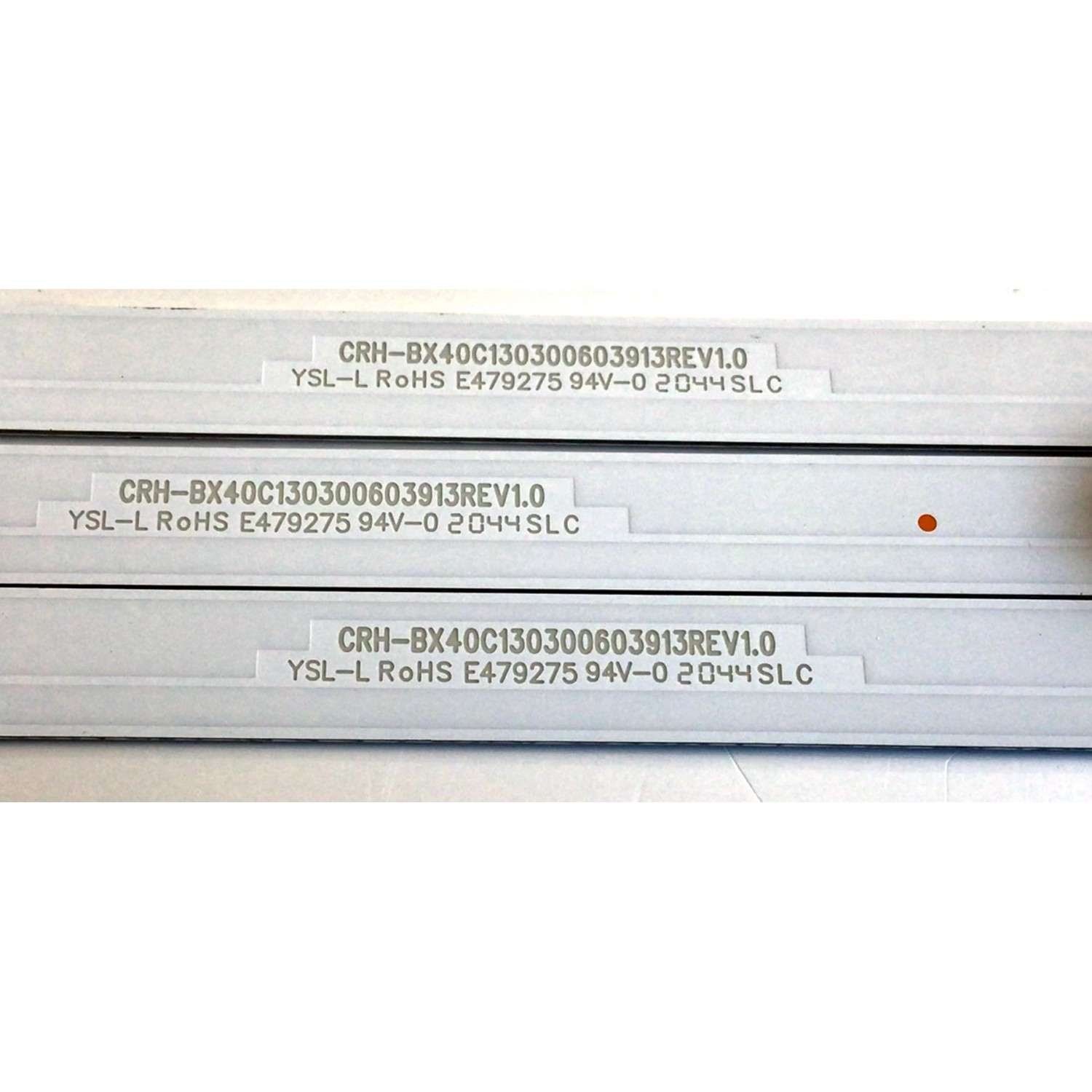 KIT DE LED'S PARA TV HISENSE (3 PIEZAS) / NUMERO DE PARTE CRH-BX40C130300603913 / CRH-BX40C130300603913REV1.0 / 201109X / 22796900 / PANEL V400HJ6-PE1 / MODELO 40H4030F - Imagen 2
