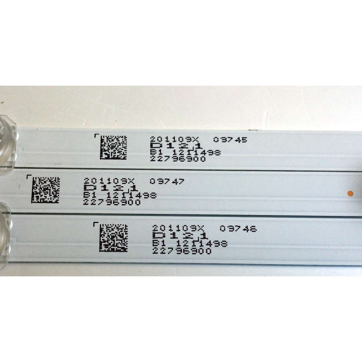 KIT DE LED'S PARA TV HISENSE (3 PIEZAS) / NUMERO DE PARTE CRH-BX40C130300603913 / CRH-BX40C130300603913REV1.0 / 201109X / 22796900 / PANEL V400HJ6-PE1 / MODELO 40H4030F - Imagen 3