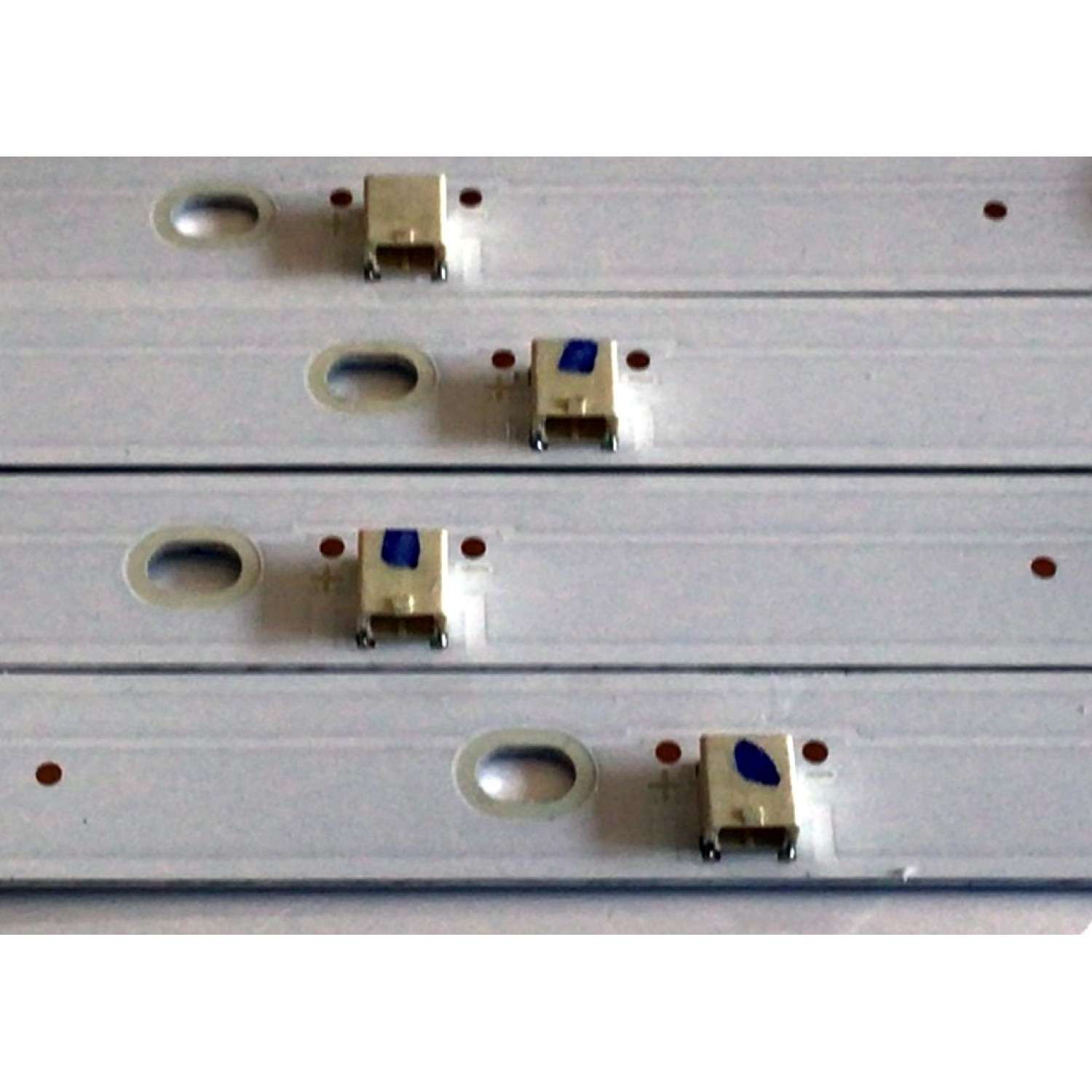 KIT DE LED'S PARA TV ELEMENT / WESTINGHOUSE (4 PIEZAS) NUMERO DE PARTE CRH-BX50G5SP3030080498T / CRH-BX50G5SP3030080498TREV1.0 / LB-C500-G6SP-U-P-8-14-X1 / PANEL C500Y19-5C / C500Y20-5C / MODELOS E4AA50R / WR50UX4019 - Imagen 3