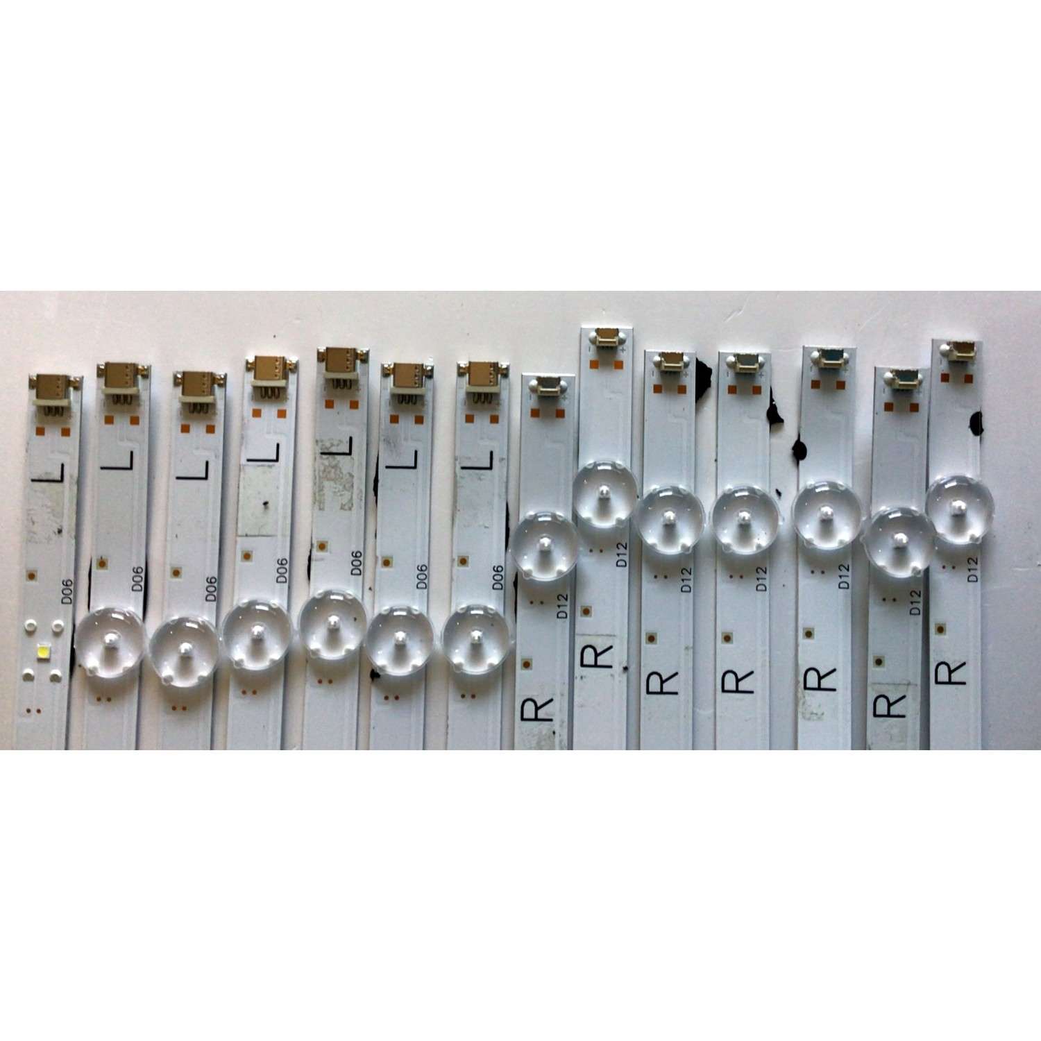 KIT DE LED'S PARA TV VIZIO (14 PIEZAS) NUMERO DE PARTE SVV700A24 / SSC_TPV70_7X12_2W_MCPCB 12mm_R_V2 / SSC_TPV70_7X12_2W_MCPCB / K155A5BV321K / 210BZ06DLB33TBT00B / 210BZ06DRB33TBT00B / PANEL TPT700B5-V1T01D / MODELOS V705-G1 / V705-G1 LTCHQTAV / LTCHQTBW - Imagen 6