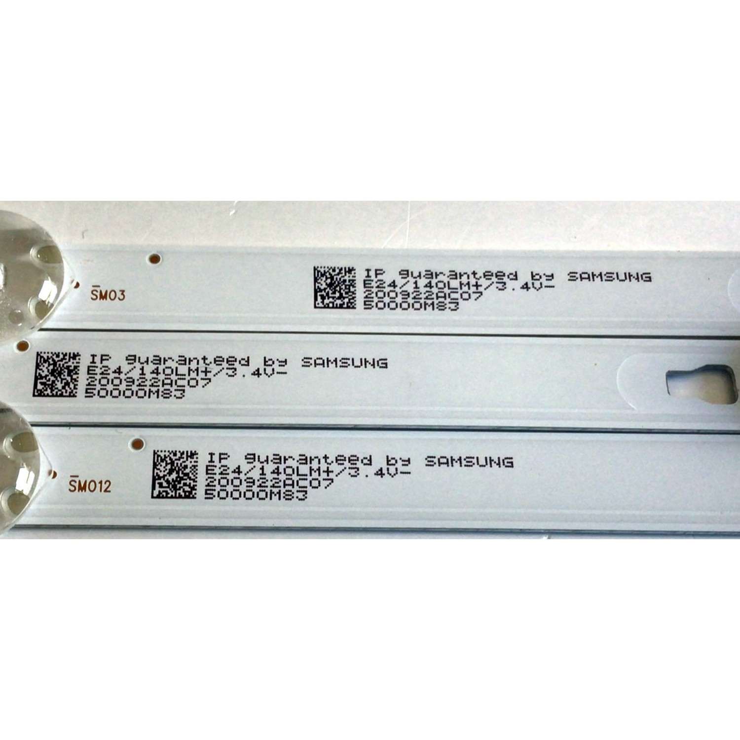 KIT DE LEDS ORIGINAL PARA TV ONN 3 PIEZAS / NUMERO DE PARTE LED50D09A-ZC62AG-02 / 30350009207 / LED50D09A-ZC62AG-02A / 30350009207A / LED50D09A-ZC62AG-02D / 30350009207D / PANEL V500DJ7-QE1 / MODELOS 100012585 / 100097811 / E4AA50R / RTRU5027-B-US - Imagen 4