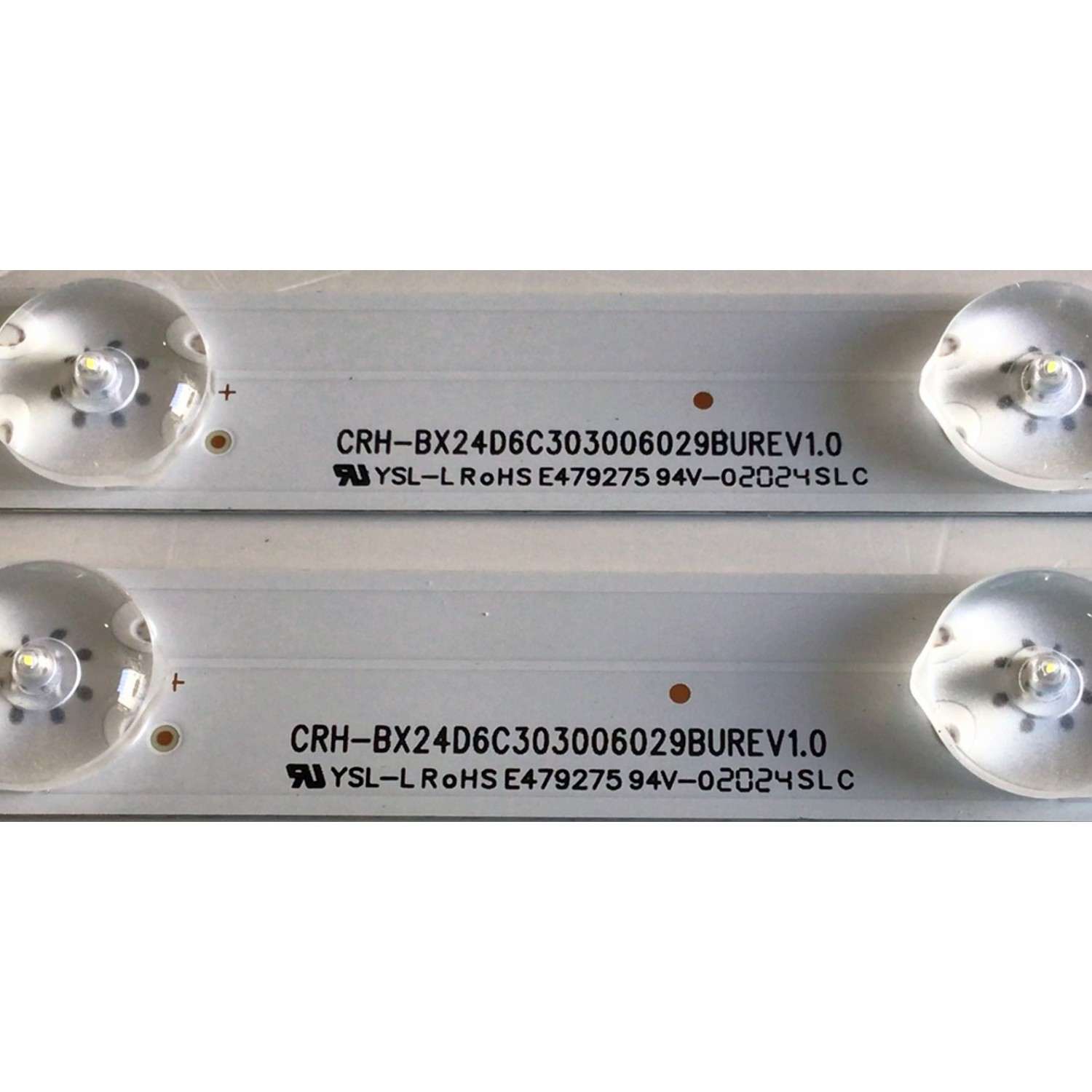 KIT DE LED'S PARA TV ONN (2 PIEZAS) NUMERO DE PARTE BX24D6C303006029BU / CRH-BX24D6C303006029BUREV1.0 / LB-C240-D6C-X-C-6-18-X1 / B200601A5P / Y166-L05-JA-5 / 221471 / 24D6C / PANEL C2410Y19-D6 / MODELO 100012590 - Imagen 3
