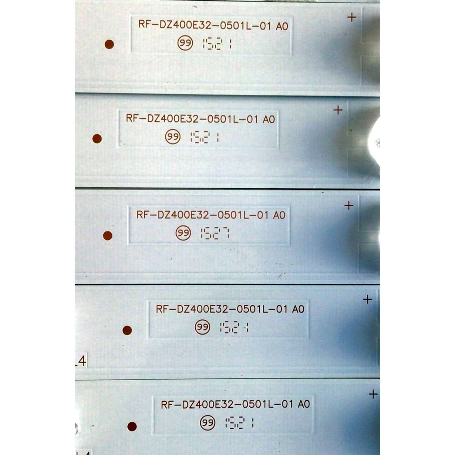 KIT DE LED'S PARA TV VIZIO (10 PIEZAS) NUMERO DE PARTE RF-DZ400E32-0501 / RF-DZ400E32-0501L-01 / RF-DZ400E32-0501R-01 / 056380150091 / MODELOS E40-C2 / E40-C2  LWZQSFCR - Imagen 3