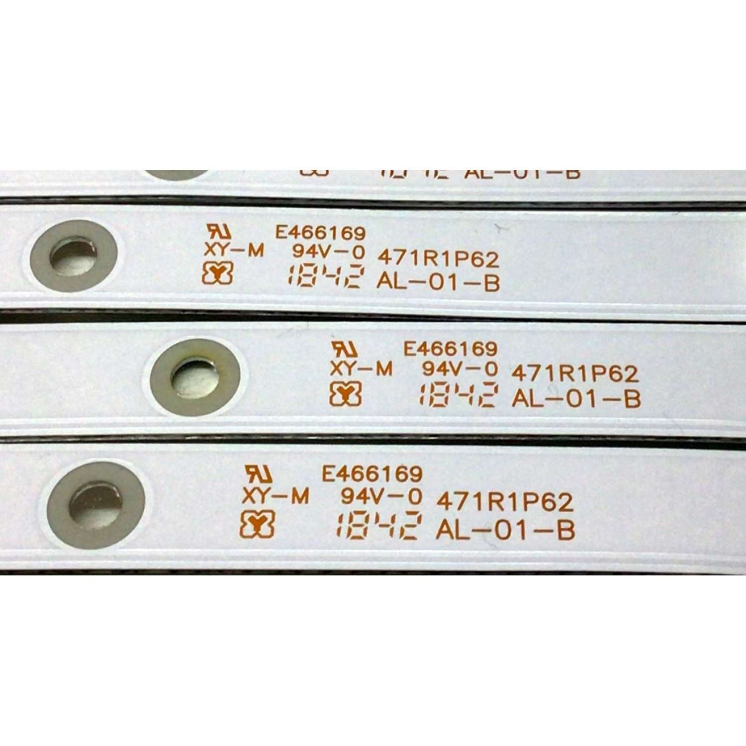 KIT DE LED'S PARA TV W BOX (9 PIEZAS) / NUMERO DE PARTE 4708-K49WDC-A2213N01 / K490WDC1 A2 / K490WDC1188072 / 471R1P62 / PANEL K490WDC2 / MODELO 0E-49LED4K / IM-49US820 - Imagen 4