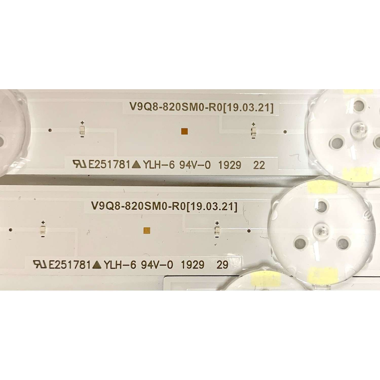 KIT DE LED'S PARA TV SAMSUNG (48 PIEZAS) / NUMERO DE PARTE BN96-49572A / V9Q8-820SM0-R0 / 49572A / PANEL CY-TR082FLLVH4 / MODELOS QN82Q80 / QN82Q80RAFXZA / QN82Q80RAFXZA FA01 - Imagen 4