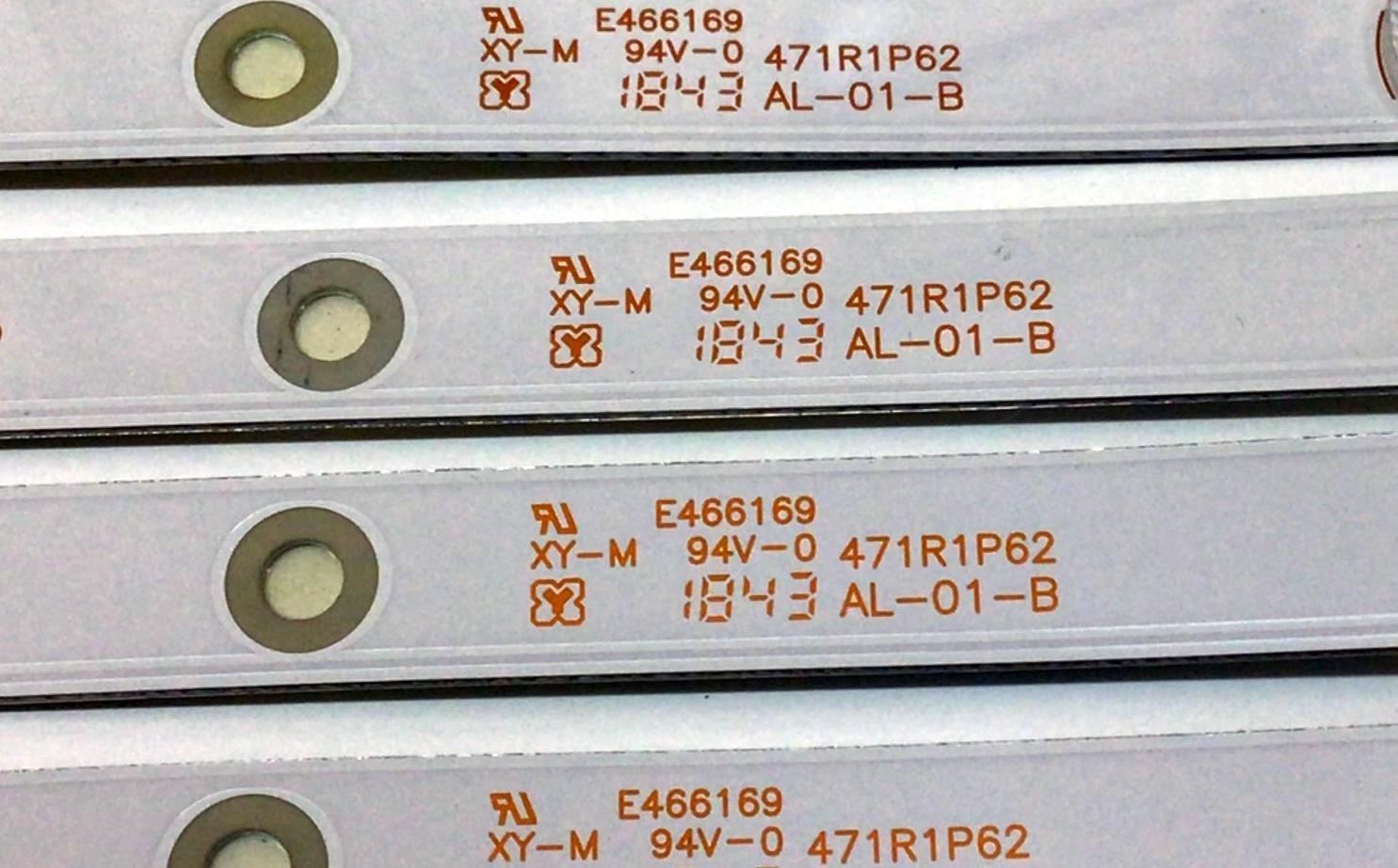 KIT DE LED´S PARA TV PHILIPS (9 PIEZAS) / NUMERO DE PARTE K490WDC1 / 4708-K49WDC-A2213N01 / K490WDC1 A2 / K490WDC118B162 / E466169 / 471R1P62 - Imagen 2