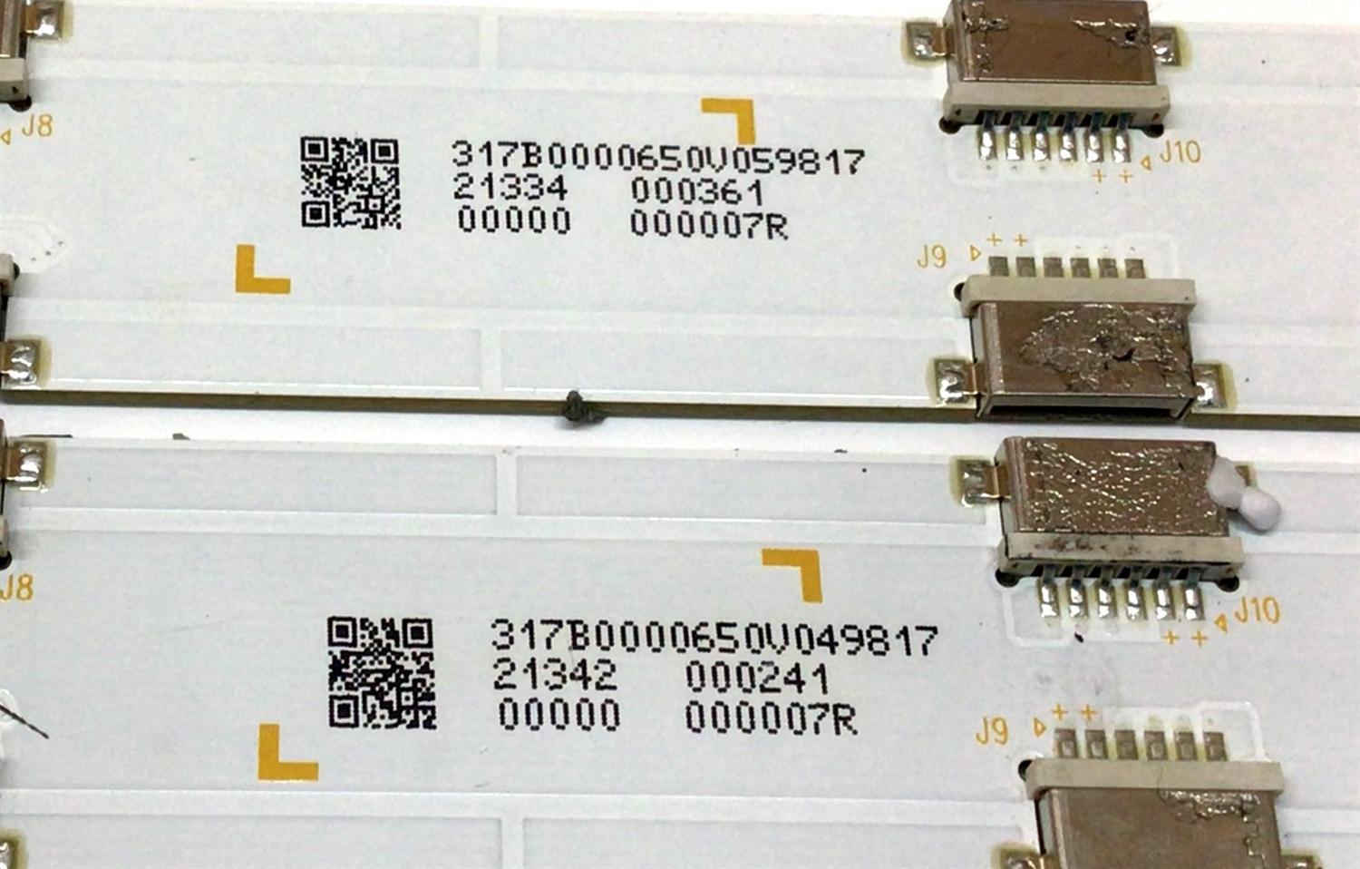 KIT DE LED´S PARA TV VIZIO (48 PIEZAS) / NUMERO DE PARTE LB6508Y / LB6508Y V0_00 / LB6508Y V1_00 / 210BZ06D0B339CP00L / E313218 / 300G2 000002R / 317B0000650V049817 / PANEL TPT650WR-QVN07.U / MODELOP65Q9-J01 - Imagen 2