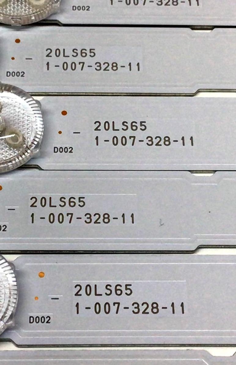 KIT DE LED'S PARA TV SONY (16 PIEZAS) / NUMERO DE PARTE 1-007-328-11 / 100732811 / 20LS65 / 6A24 VC0710CE L20 / 6A24VC0710CEL20 / PANEL YDAF065DND01 / MODELO XBR-65X900H / XBR65X900H - Imagen 5