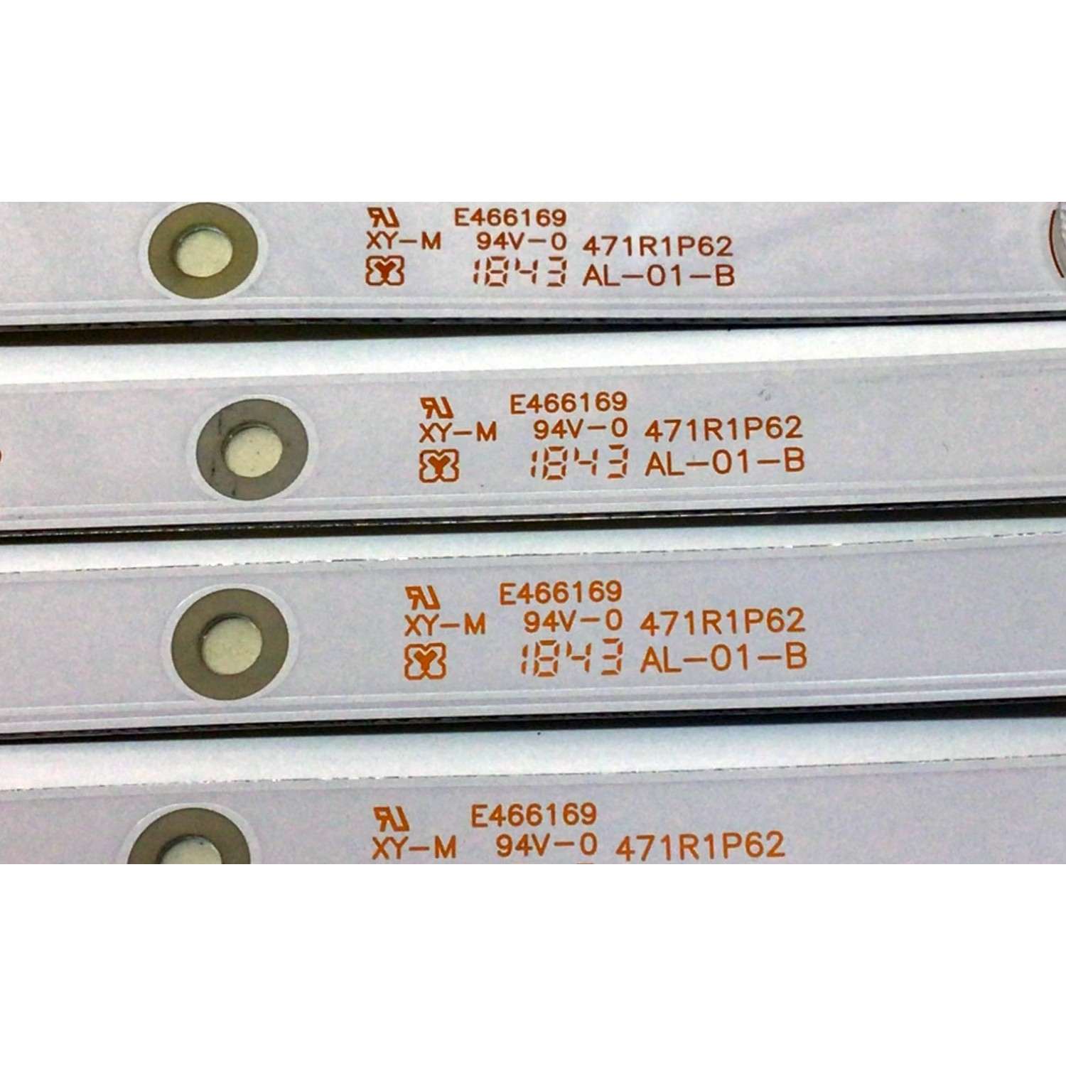 KIT DE LED´S PARA TV PHILIPS (9 PIEZAS) / NUMERO DE PARTE K490WDC1 / 4708-K49WDC-A2213N01 / K490WDC1 A2 / K490WDC118B162 / E466169 / 471R1P62 - Imagen 2