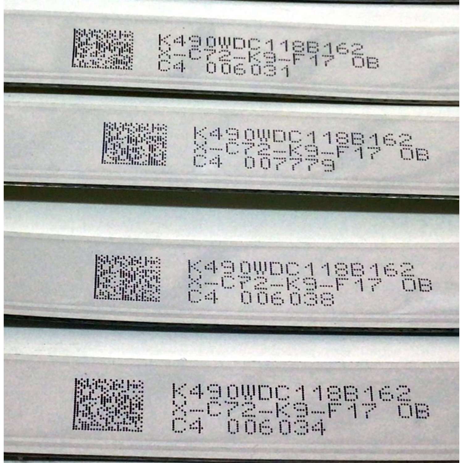 KIT DE LED´S PARA TV PHILIPS (9 PIEZAS) / NUMERO DE PARTE K490WDC1 / 4708-K49WDC-A2213N01 / K490WDC1 A2 / K490WDC118B162 / E466169 / 471R1P62 - Imagen 5