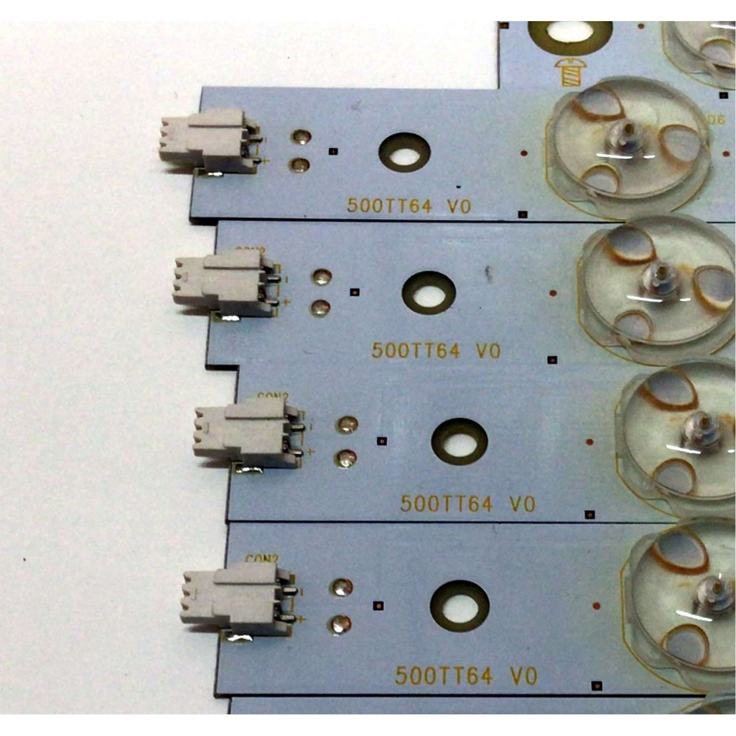 KIT DE LED´S PARA TV (12 PIEZAS) / NUMERO DE PARTE (L) 500TT63 / (R) 500TT64 / 500TT63 V0 / 500TT64 V0 / 50026001 / E213009A / PANEL TPT500J1-HVN07.U / MODELO E505 - Imagen 5