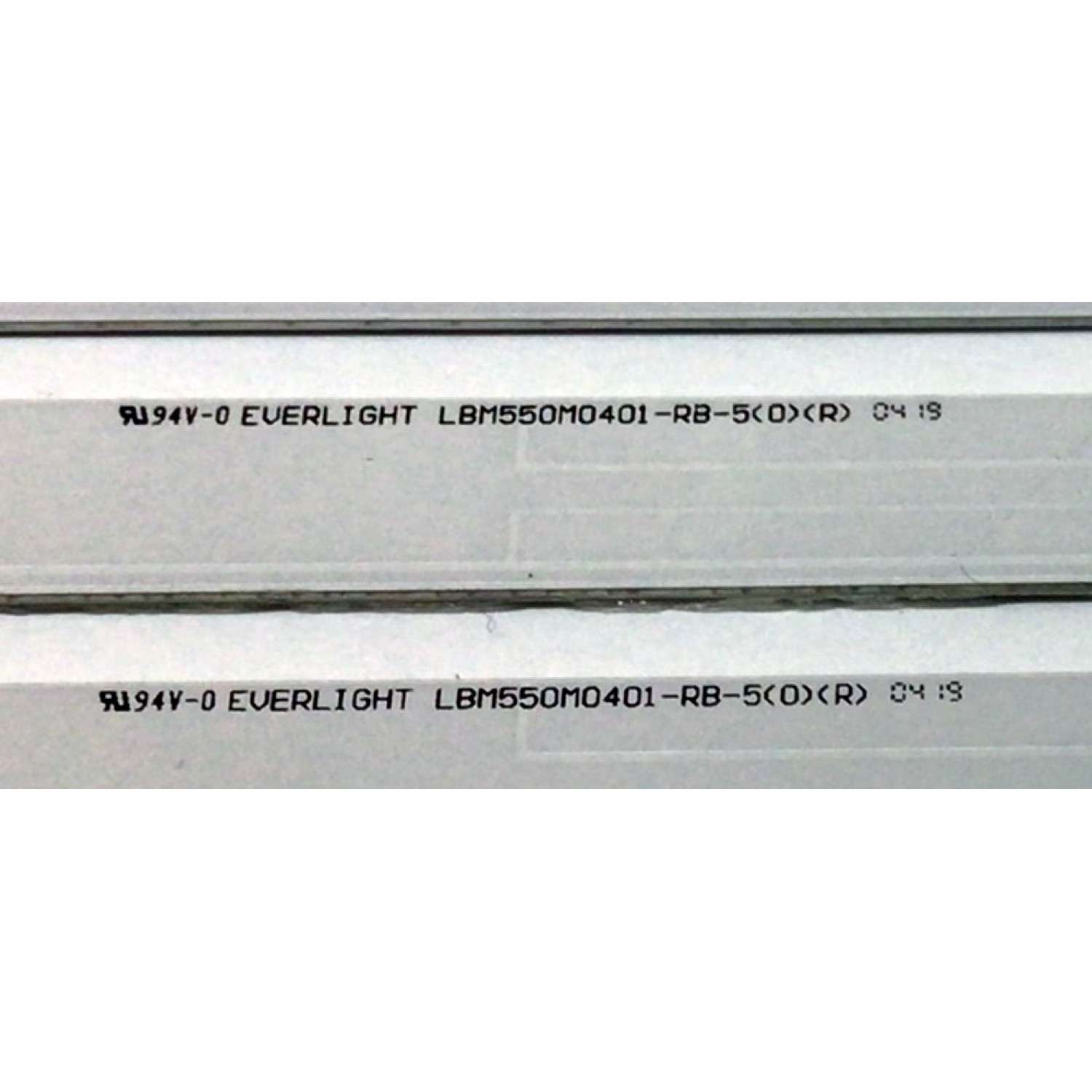 KIT DE LED´S PARA TV VIZIO (10 PIEZAS) / NUMERO DE PARTE LBM550M0401 / LBM550M0401-RB-5 / LBM550M0501-RA-4 / 210BZ04DRB33LBR01E / 210BZ05DLB33LBR01E / PANEL TPT550U1-QVN05.U / MODELO V555-G1 - Imagen 5