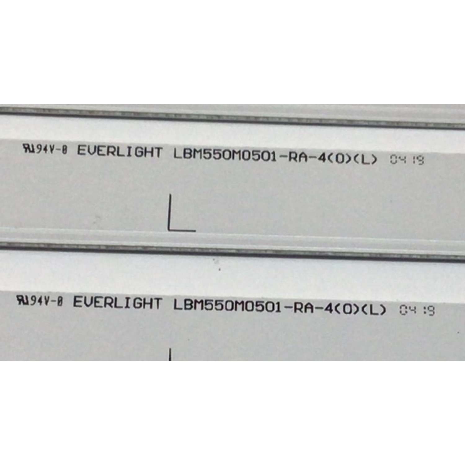 KIT DE LED´S PARA TV VIZIO (10 PIEZAS) / NUMERO DE PARTE LBM550M0401 / LBM550M0401-RB-5 / LBM550M0501-RA-4 / 210BZ04DRB33LBR01E / 210BZ05DLB33LBR01E / PANEL TPT550U1-QVN05.U / MODELO V555-G1 - Imagen 4