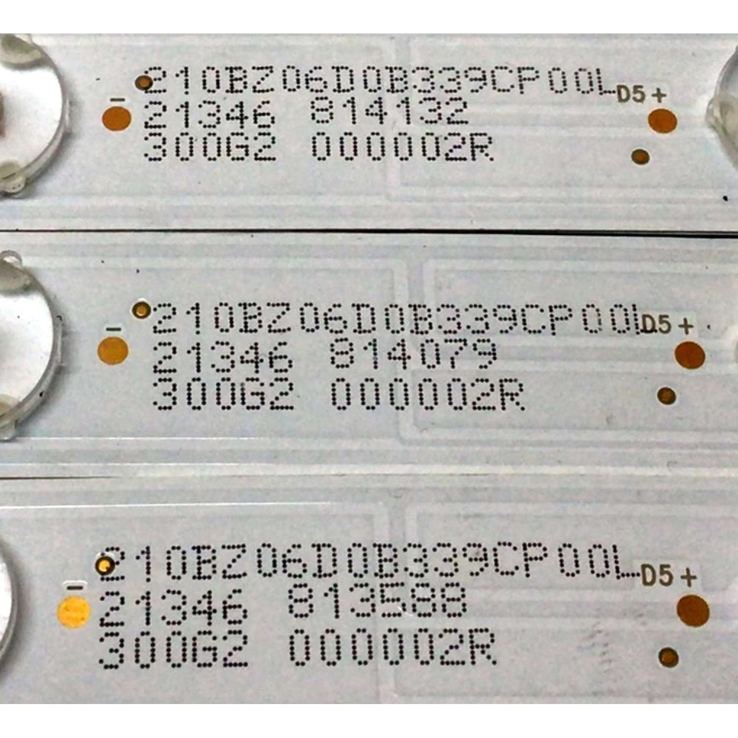 KIT DE LED´S PARA TV VIZIO (48 PIEZAS) / NUMERO DE PARTE LB6508Y / LB6508Y V0_00 / LB6508Y V1_00 / 210BZ06D0B339CP00L / E313218 / 300G2 000002R / 317B0000650V049817 / PANEL TPT650WR-QVN07.U / MODELOP65Q9-J01 - Imagen 3