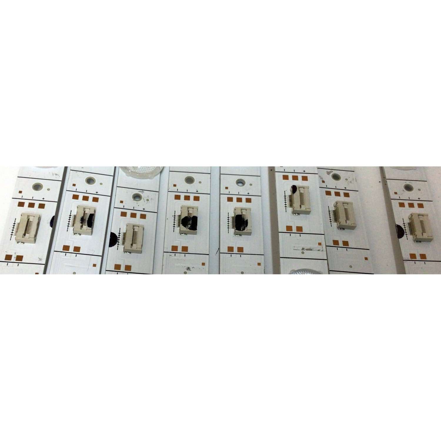 KIT DE LED´S PARA TV HISENSE (8 PIEZAS) / NUMERO DE PARTE SH50D16-ZC42AG-06 / 303SH500007 / E466169 / 1248499 / PANEL JHD500X3U51-T0L8\S0\GM\ROH / MODELO 50U6G - Imagen 2