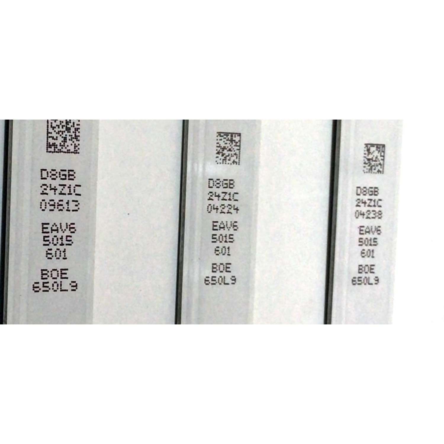 KIT DE LED'S PARA TV LG NANOCELL ((8 PIEZAS)) / NUMERO DE PARTE EAV65015601 / SSC_Y21_SLIM TRIDENT_65NANO75_S / SSC_Y21_SLIM TRIDENT_65NANO75_BOE_(0.6PI)_REV00_210106 / PANEL NC650TQG / MODELOS 65NANO75UPA / 65NANO75UPA.BUSGLKR / 65NANO75UPA.BUSFLKR - Imagen 4
