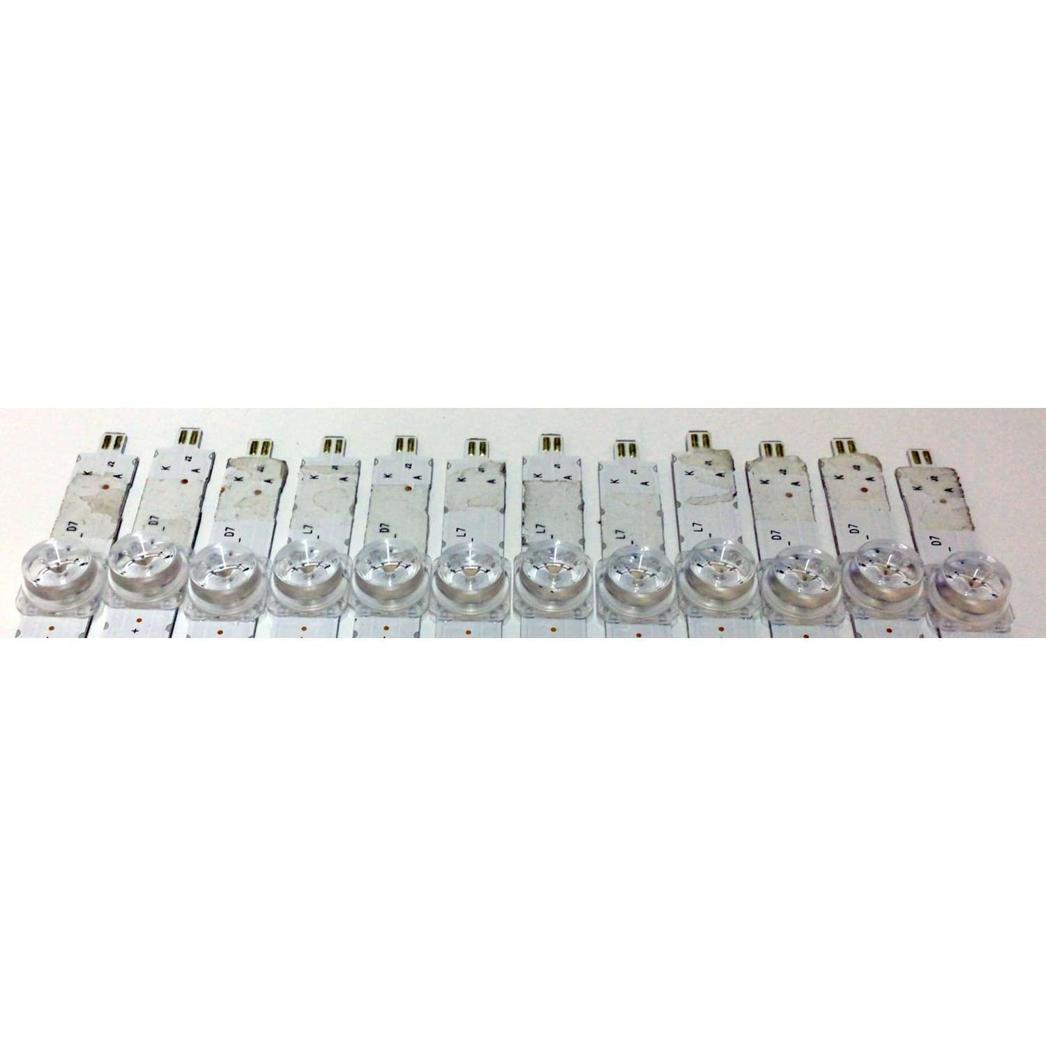 KIT DE LED´S PARA TV WESTINGHOUSE (12 PIEZAS) / NUMERO DE PARTE LED65D07A-ZC29AG-01E / 30365007031E / 65000M22S / MODELO WR65UX4019 - Imagen 3