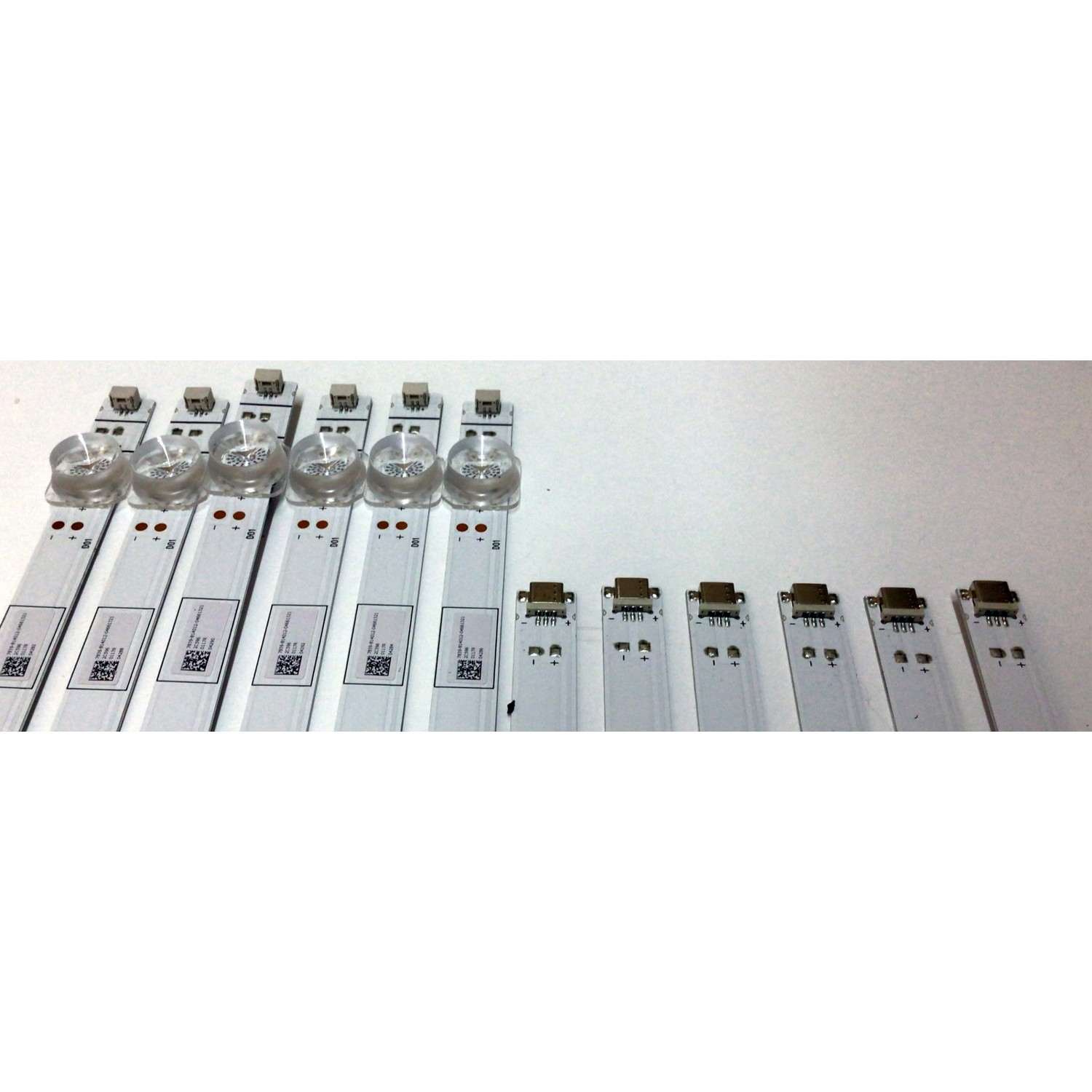 KIT DE LED´S PARA TV VIZIO(12 PIEZAS) / NUMERO DE PARTE LB7502K / LB7502K V1_V756_R / LB7502K V0_V756_L / 20101211 / E493461 / 2C5960117R / 7839-814012-04661321 / 7839-699012-04661321 / MODELO V756-J03 - Imagen 2