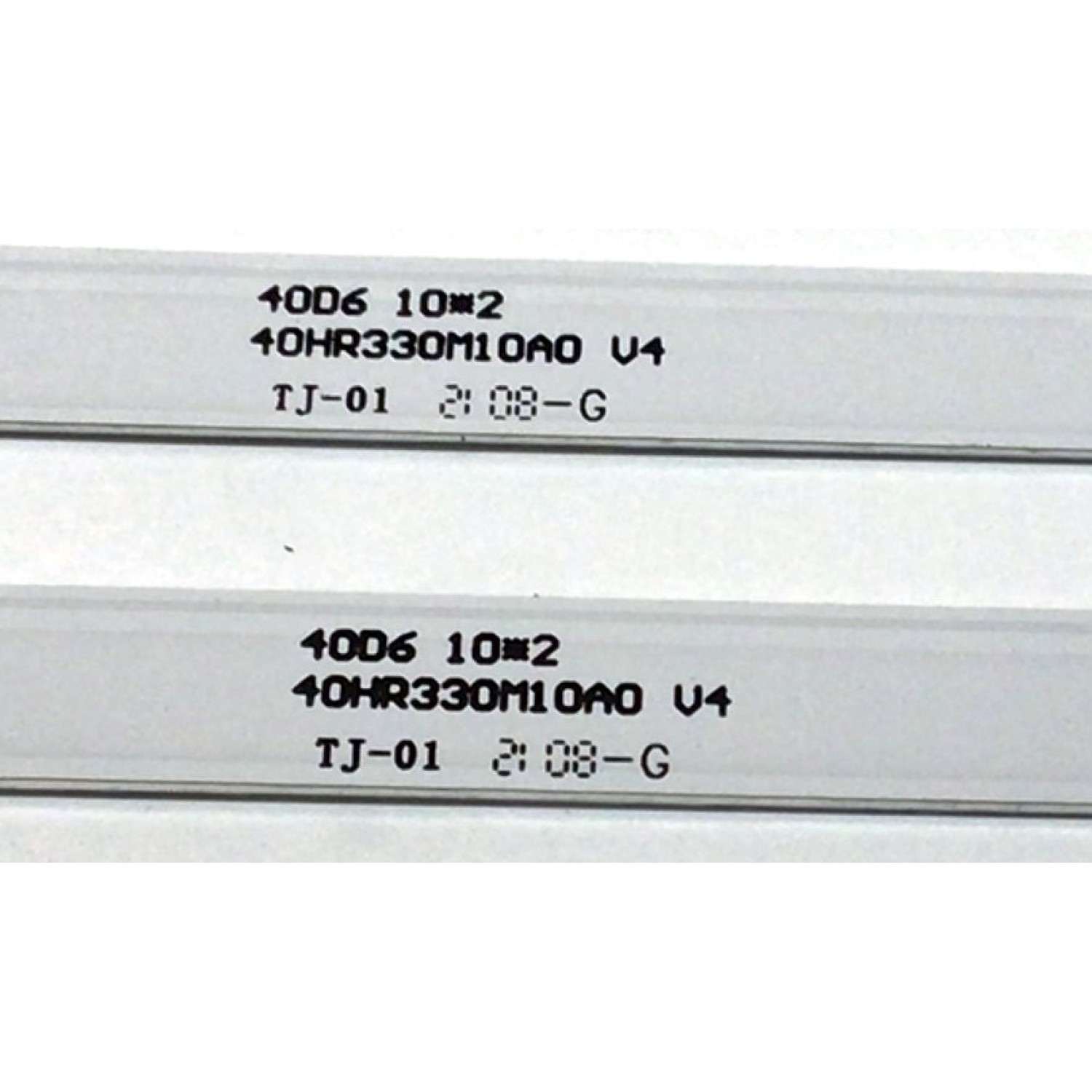 KIT DE LEDS ORIGINAL PARA TV TCL 2 PIEZAS / NUMERO DE PARTE 40HR330M10A0 V4 / 4C-LB4010-HR05JC / 40HR330M10A0 / 40D6 10*2 / 4C-LB4010-HR05J / 40D6 / PANEL LVF395NDEL / MODELOS 40S334 / 40S325 / 40S325MABA / 40S325TAAA / 40S325TABA / 40FE5606 - Imagen 2