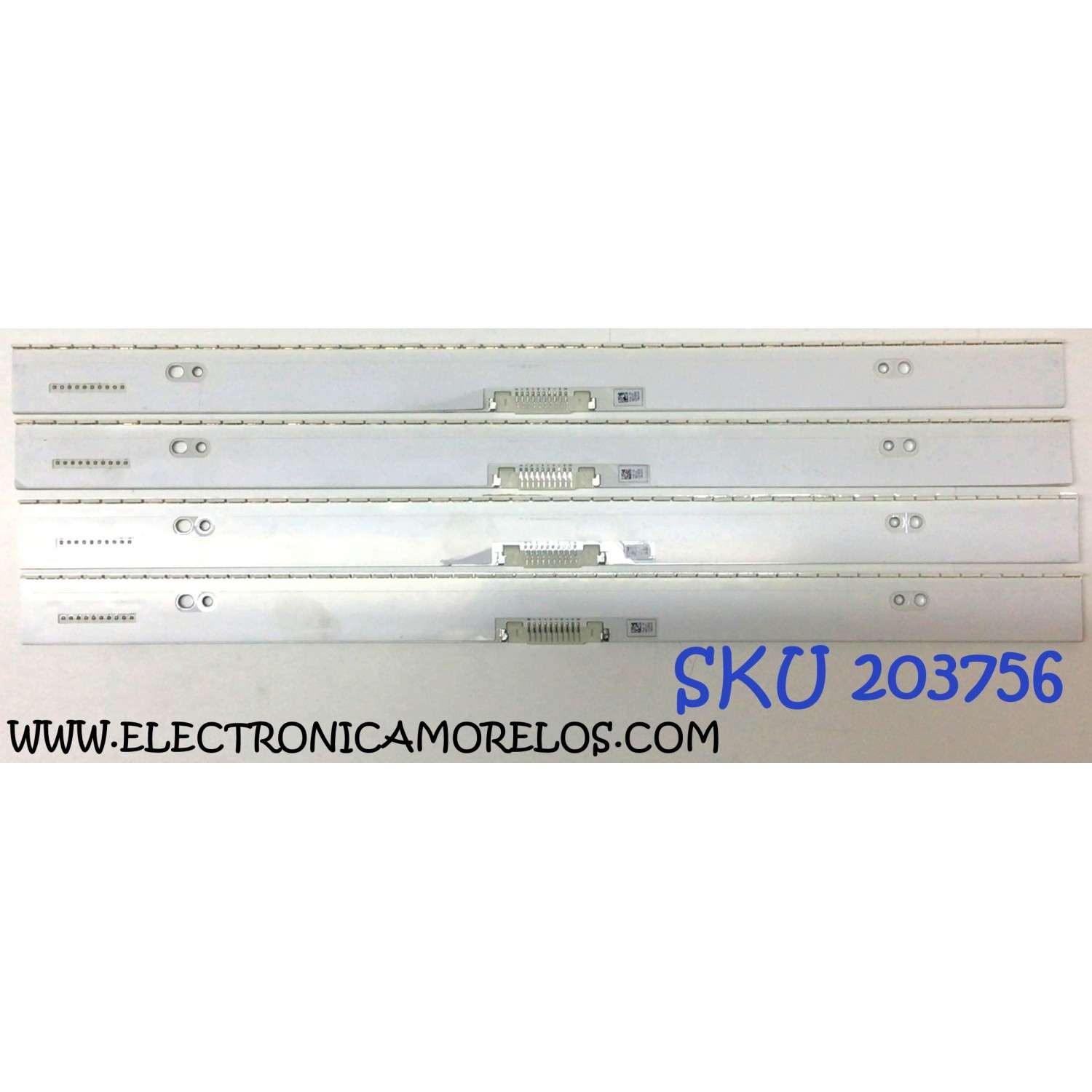 KIT DE LED´S PARA TV SAMSUNG (4 PIEZAS) / NUMERO DE PARTE BN96-30666A / VU85-650SM0-R1 / PANEL CY-KH065FSLV1H / MODELO UN65HU8550 / UN65HU8550FXZA