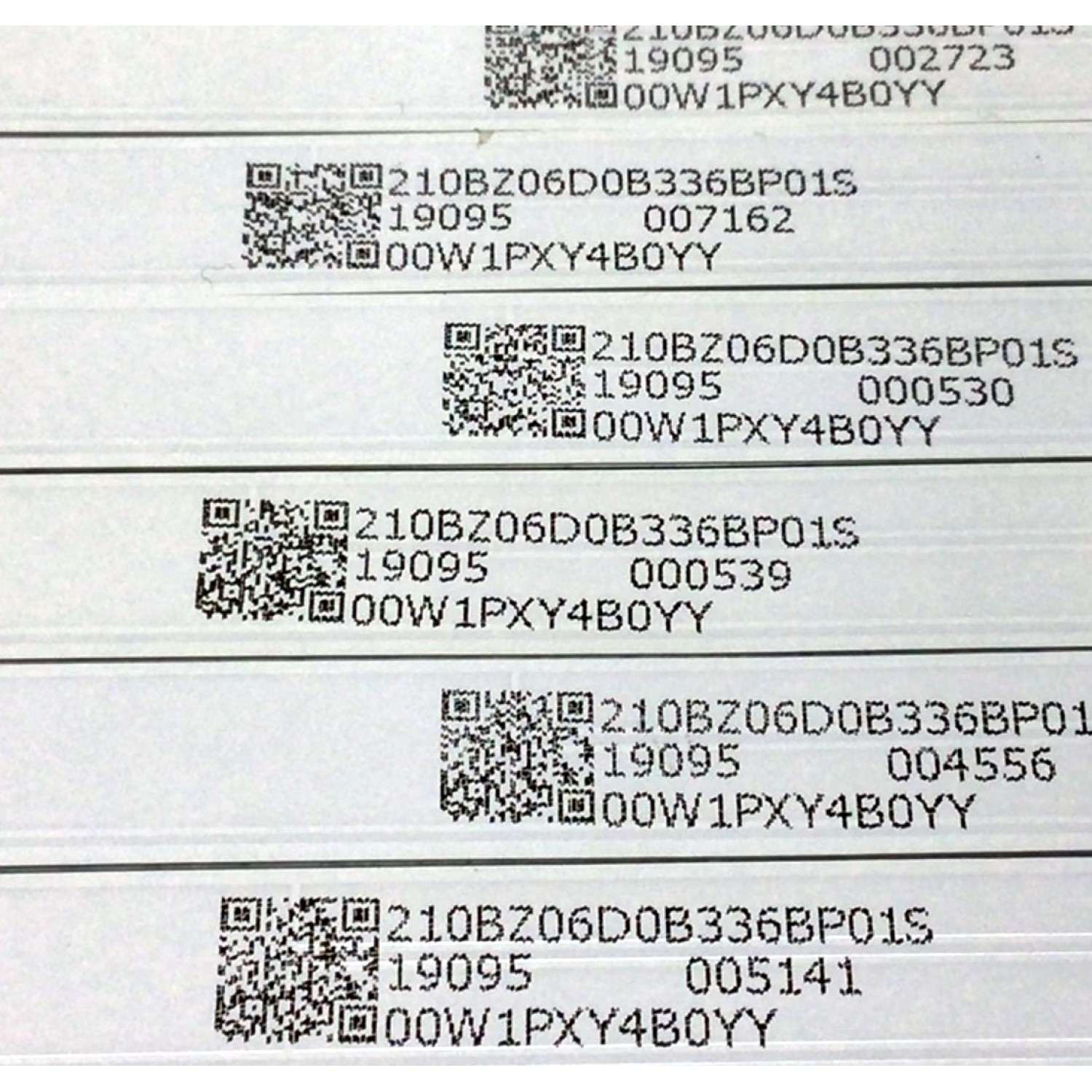 KIT DE LED'S PARA TV ONN (12 PIEZAS) / NUMERO DE PARTE M08-TP65030-0601N-4270A / 210BZ06D0B336BP01S / 00W1PXY4B0YY / 19095 / PANEL TPT650J1-QUBF90.K REV:9WP0B / MODELO ONA65UB19E07 - Imagen 2