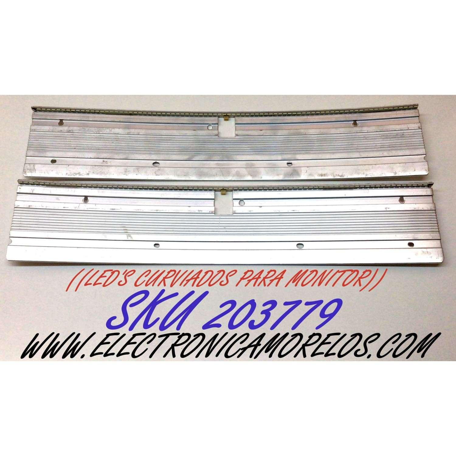 KIT DE LED'S PARA MONITOR CURVO / NUMERO DE PARTE E34042004AM-L / E34042004AM-R / JJ-0635-E34042004AM-L / JJ-0635-E34042004AM-R / 191113 / E491740 / 106.006.10151 / 106.006.10161 / L21F23E0 / 211220GA1