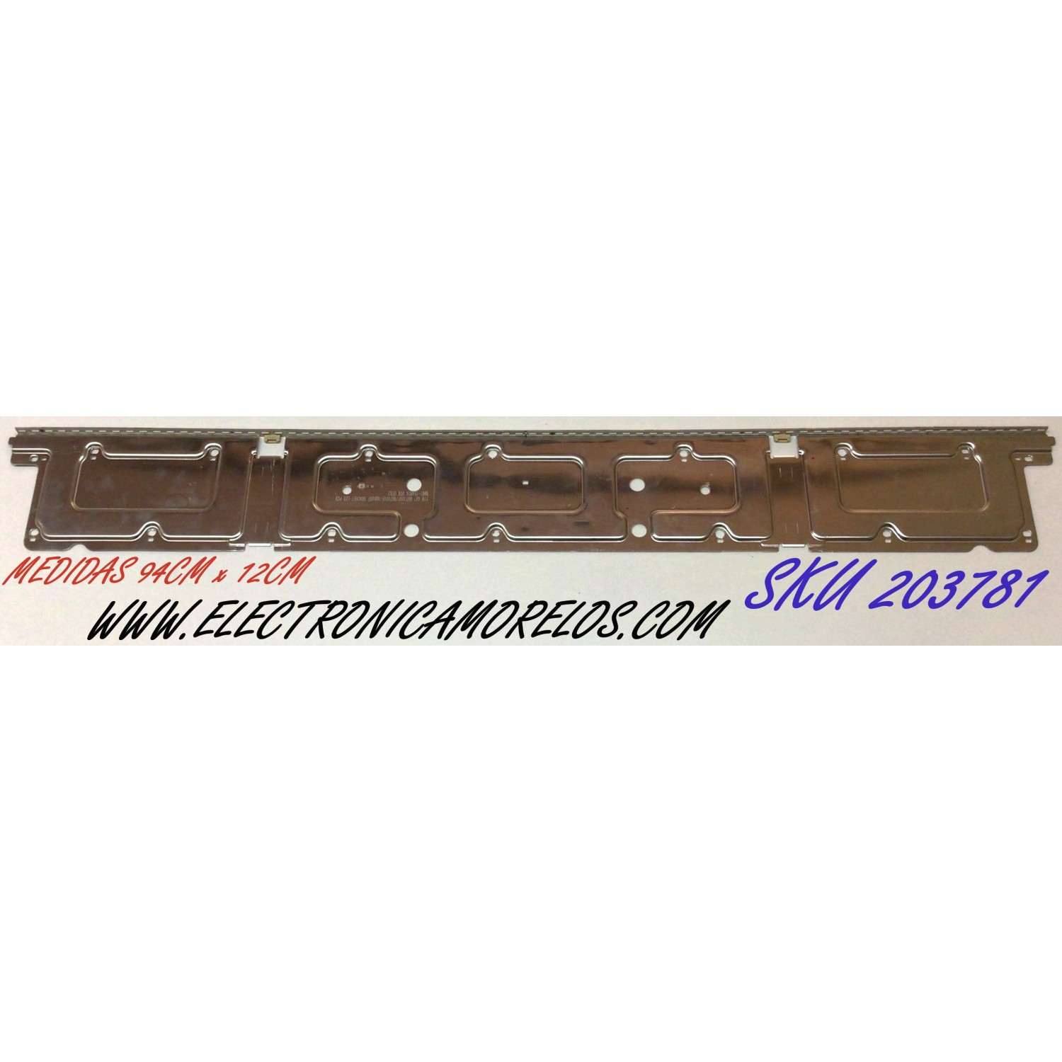LED PARA TV SAMSUNG QLED / NUMERO DE PARTE BN96-50381A / STC430AE1 / Q60/70T_STC430AE1_7020_2IN1_BLUE_38LED_REV2.0_200302_BN96-50381A / BN61-15482A 006 / Y18 43'' NU7100F/NU7000F/NU5500F / PANEL CY-RT043HGAV2H / MODELO QN43Q60TAF / (MEDIDAS 94CM x 12CM)