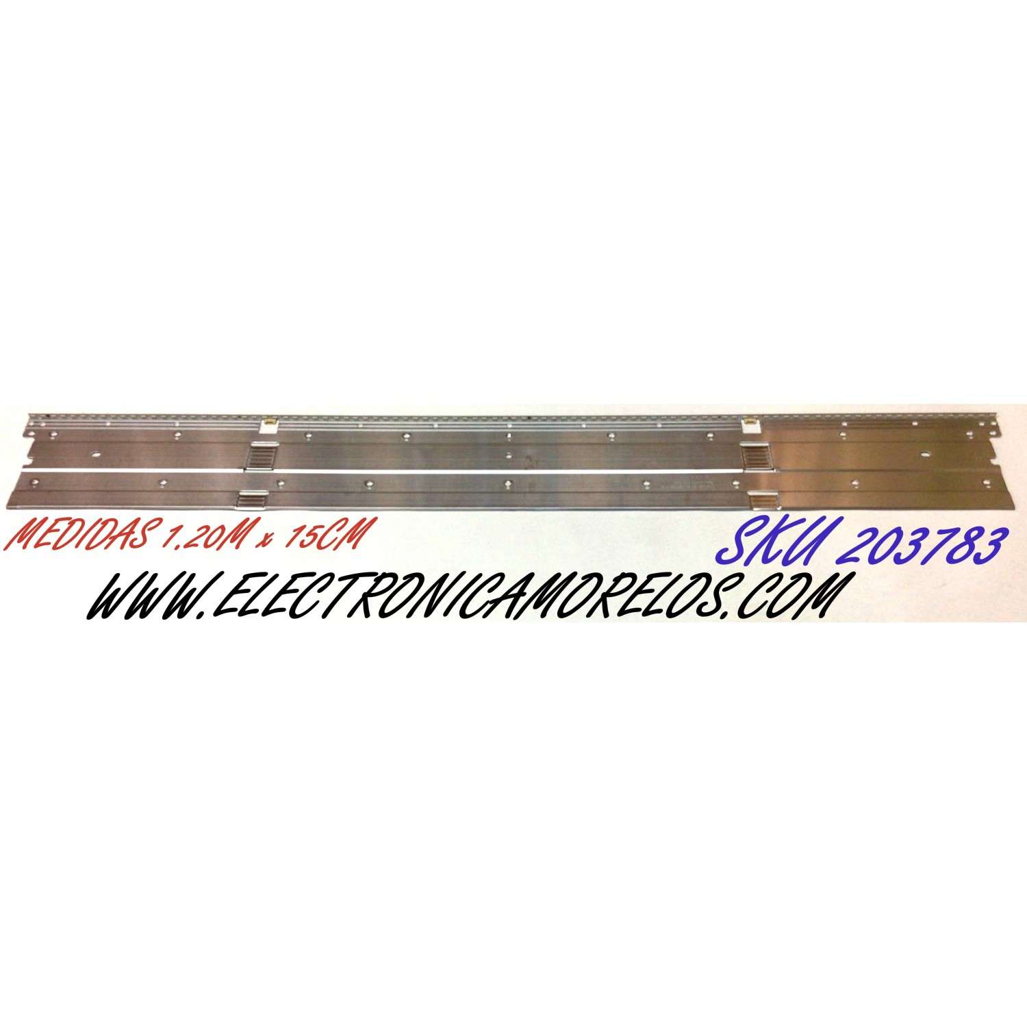 LED PARA TV SAMSUNG / NUMERO DE PARTE 50383A / BN96-50383A / V0T6-550SM0-R0 / E251781 / BN61-16159A #002 / PANEL CY-RT055FGLV3H / MODELO QN55Q70 / QN55Q70TAFXZA FB03 / (MEDIDAS 1.20M x 15CM)