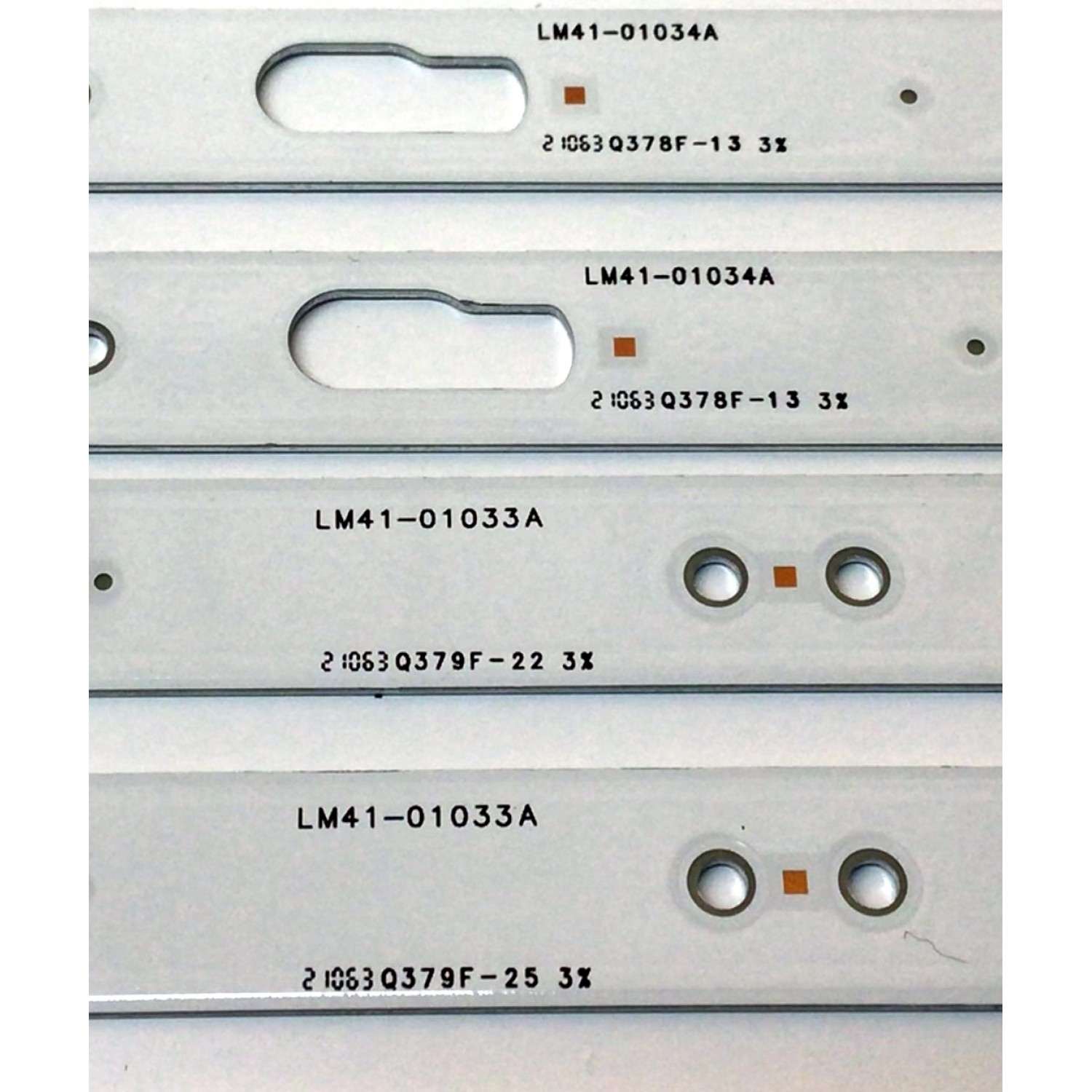 KIT DE LED'S PARA TV SAMSUNG (10 PIEZAS) / BN96-52063A / BN96-52065A / LM41-01033A / LM41-01034A / LM41-00895A / LM41-00896A / G0_CFM_R / G0_CFM_L / R1.0_TBD_100_6.5 / 52063A / 52065A / PANEL CY-BT070HGSV2H / MODELO UN70TU6980 / UN70TU6980FXZA YB02 - Imagen 5