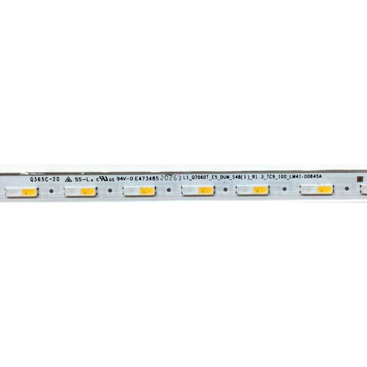 LED PARA TV SAMSUNG (1 PIEZA) / NUMERO DE PARTE BN96-50383A / 50383A / LM41-00845A / BN61-15485A / L1_Q7060T_E5_DUM_S48(1)_R1.3_TC9_100_LM41-00845A / PANEL CY-RT055HGHV4H / MODELO QN55Q60 / QN55Q60TAFXZA CD05 - Imagen 4
