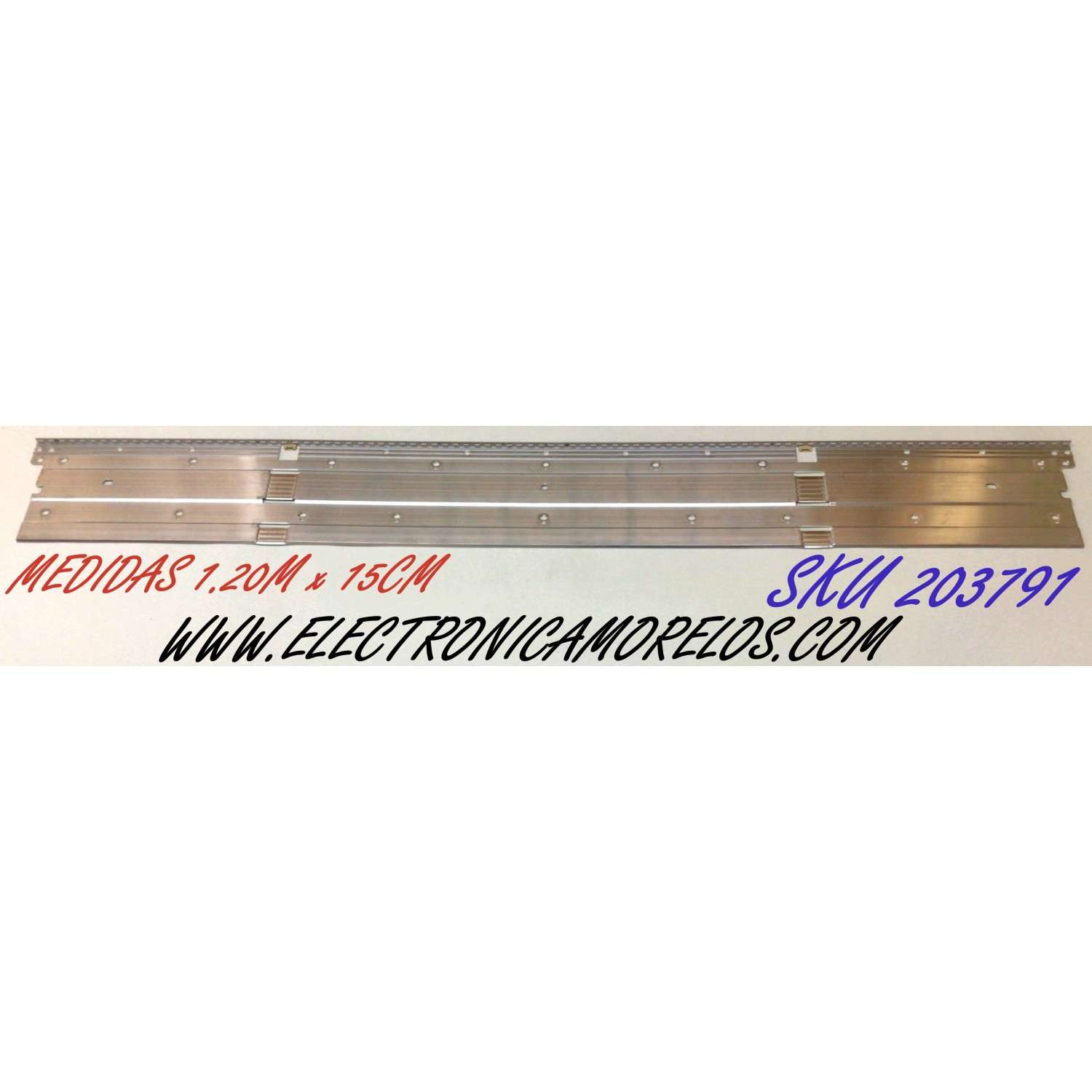 LED PARA TV SAMSUNG (1 PIEZA) / NUMERO DE PARTE BN96-50383A / STC550F64 / BN61-16156A / Q60/70T_STC550F64_7020_2IN1_BLUE_48LED_REV1.0_191107 / Q60/70T_STC550F64 / 200302 / PANEL CY-RT055FGLV3H / MODELO QN55Q70 / QN55Q70TAFXZA / ((MEDIDAS 1.20M x 15CM))