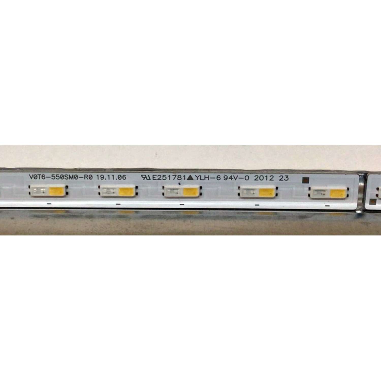 LED PARA TV SAMSUNG QLED / NUMERO DE PARTE 50383A / V0T6-550SM0-R0 / BN96-50383A / BN61-15485A / E251781 / PANEL CY-RT055HGHV4H / MODELO QN55Q60 / QN55Q60TBFXZA / (MEDIDAS 1.20M x 12CM) - Imagen 3
