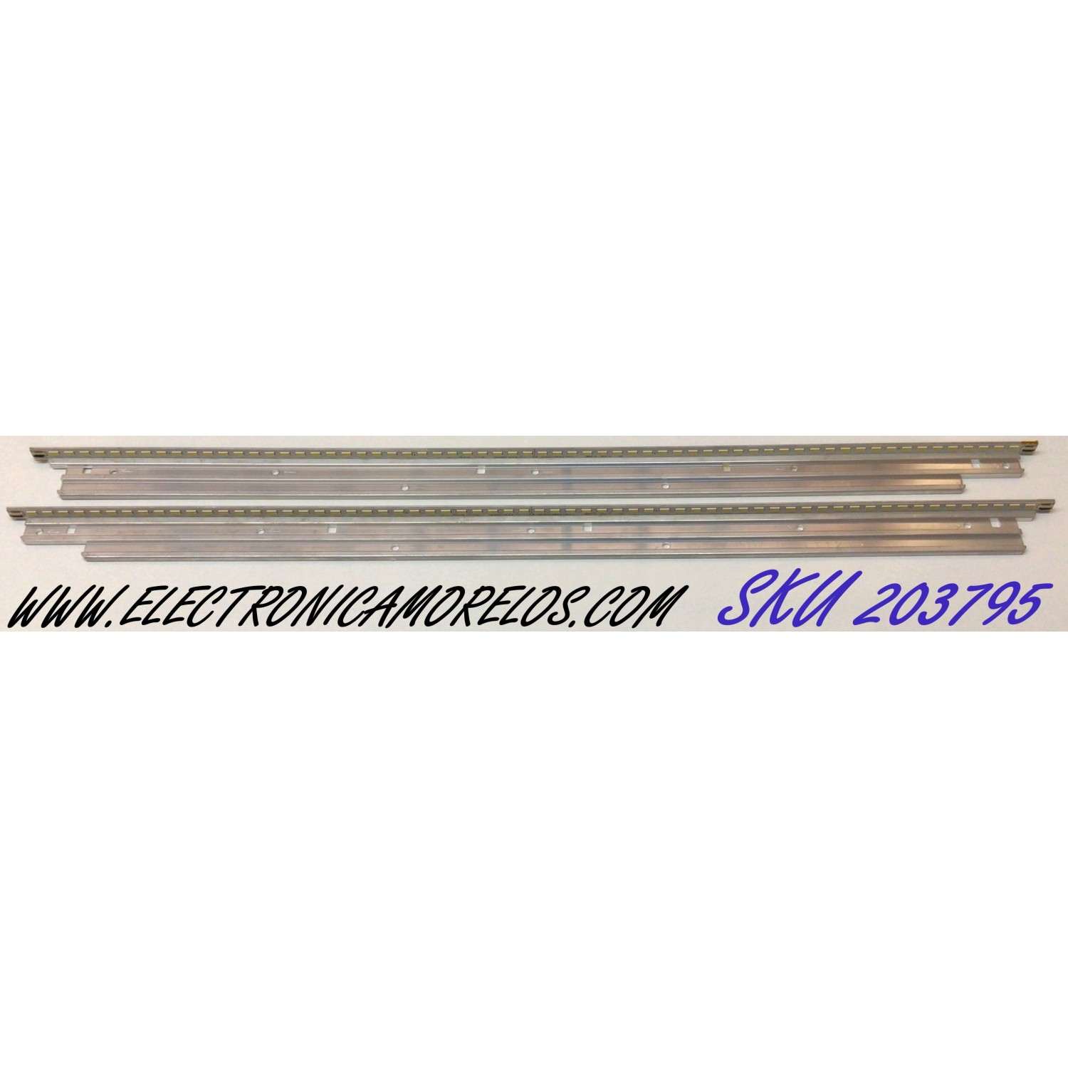 KIT DE LED'S PARA TV SONY (2 PIEZAS) / NUMERO DE PARTE SJ011A-L / SJ011A-R / 2012SRS55 / SLED2012SRS55 / SLED 2012SRS55 7030 32 2D R REV1.0 / SLED 2012SRS55 7030 32 2D L REV1.0 / 111215 / 111224 / PANEL FQLR550LT1 / MODELO KDL-55HX850