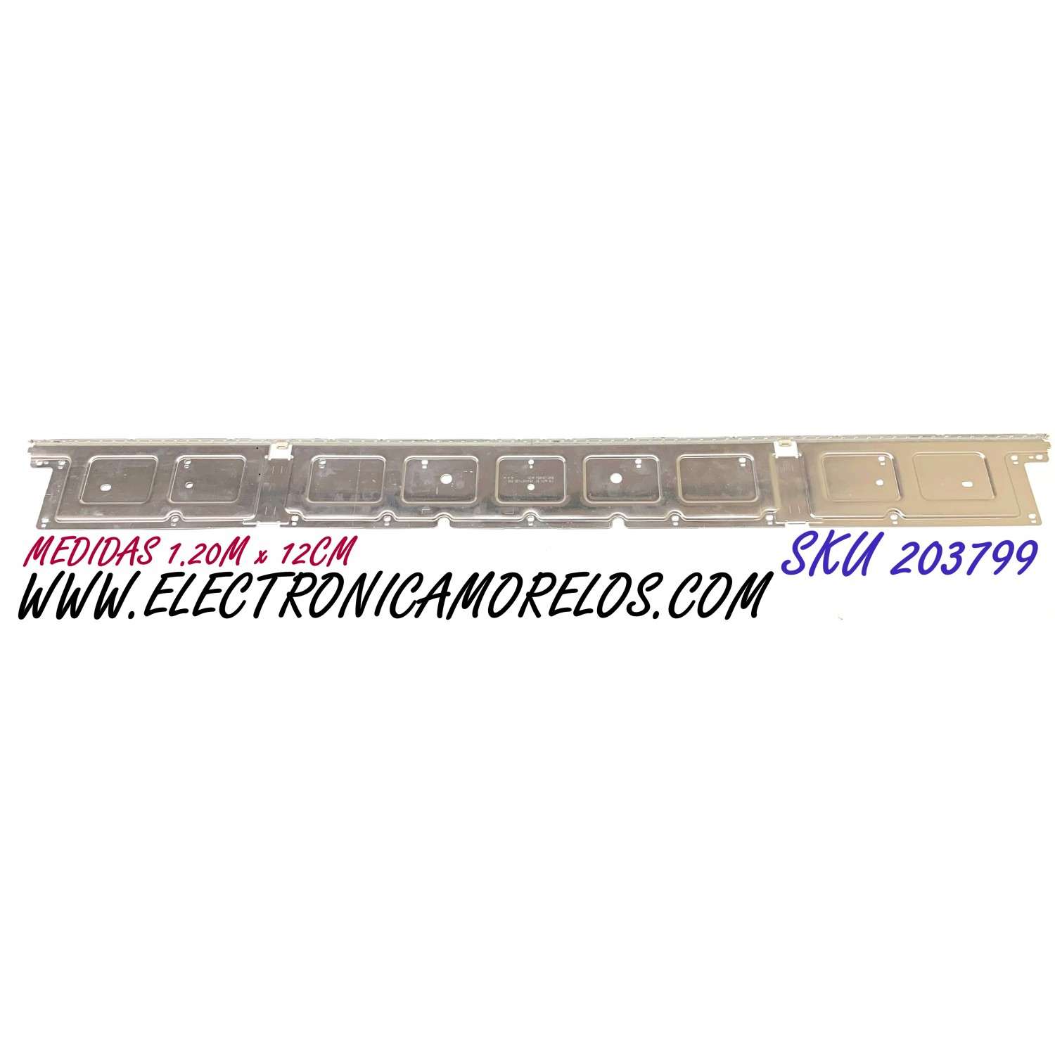 LED PARA TV SAMSUNG ((1 PIEZA)) / NUMERO DE PARTE BN96-45913A / BN61-15485A / NU7100_STS550AU9_40LEDS_3030F_2C_REV1.0_180226 / MODELOS UN55NU / UN55RU /  UN55TU / UA55RU / UA55TU / UA55NU / UE55RU / UE55NU / MAS MODELOS EN DESCRIPCIÓN / ((1.21Mx12CM))