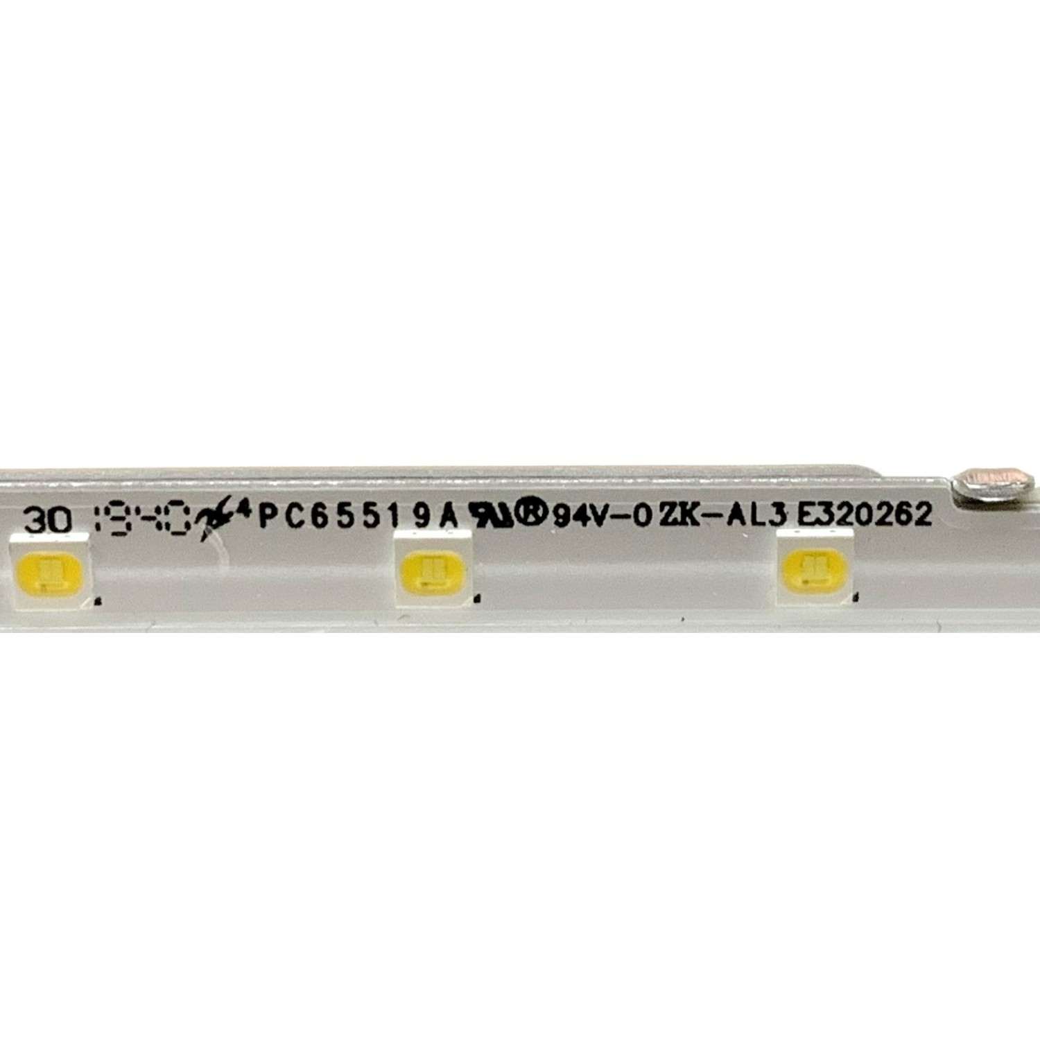 LED PARA TV SAMSUNG ((1 PIEZA)) / NUMERO DE PARTE BN96-45913A / BN61-15485A / NU7100_STS550AU9_40LEDS_3030F_2C_REV1.0_180226 / MODELOS UN55NU / UN55RU /  UN55TU / UA55RU / UA55TU / UA55NU / UE55RU / UE55NU / MAS MODELOS EN DESCRIPCIÓN / ((1.21Mx12CM)) - Imagen 4