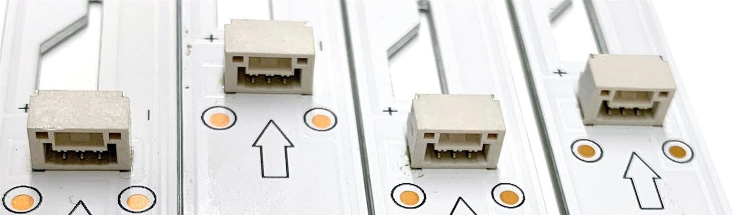 KIT DE LED'S PARA TV PHILIPS (4 PIEZAS) / NUMERO DE PARTE RF-BD500003SR30-0901 / 4C-LB500T-RF3C / E365061 / 2B6200K4A / A76380 / RA727 / PANEL LVU500CHDX / MODELO 50PFL4864/F7 - Imagen 2