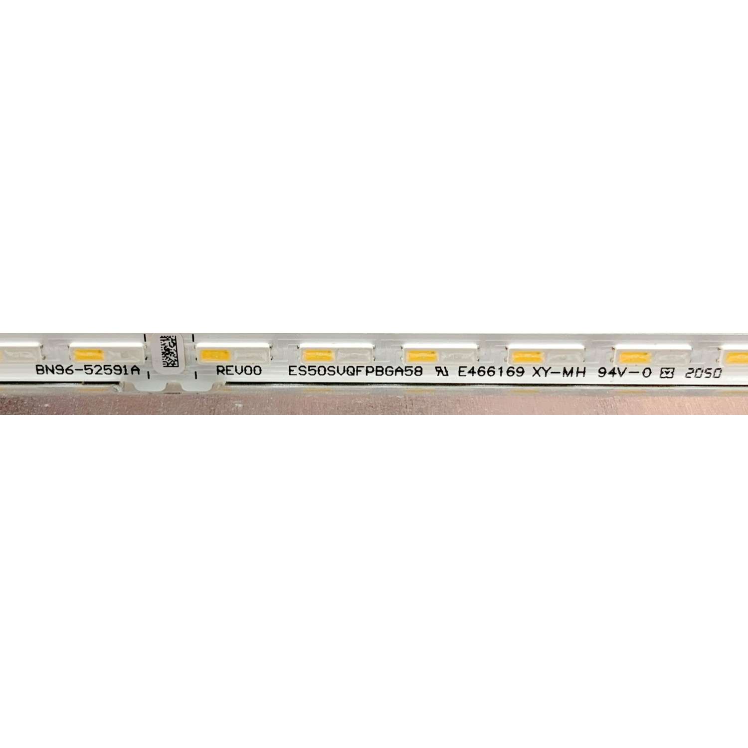 LED PARA TV SAMSUNG QLED / NUMERO DE PARTE BN96-52591A / BN61-17491A / BN61-17491A001 / ES50SVQFPBGA58 / REV00 ES50SVQFPBGA58 / E466169 / Y21 Q60A. 50'' / PANEL CY-QA050HGNV1H / MODELO QN50Q6DAAFXZA DA01 / QN50Q60AAFXZA DA01 / ((MEDIDAS 1.10M x 15CM)) - Imagen 3