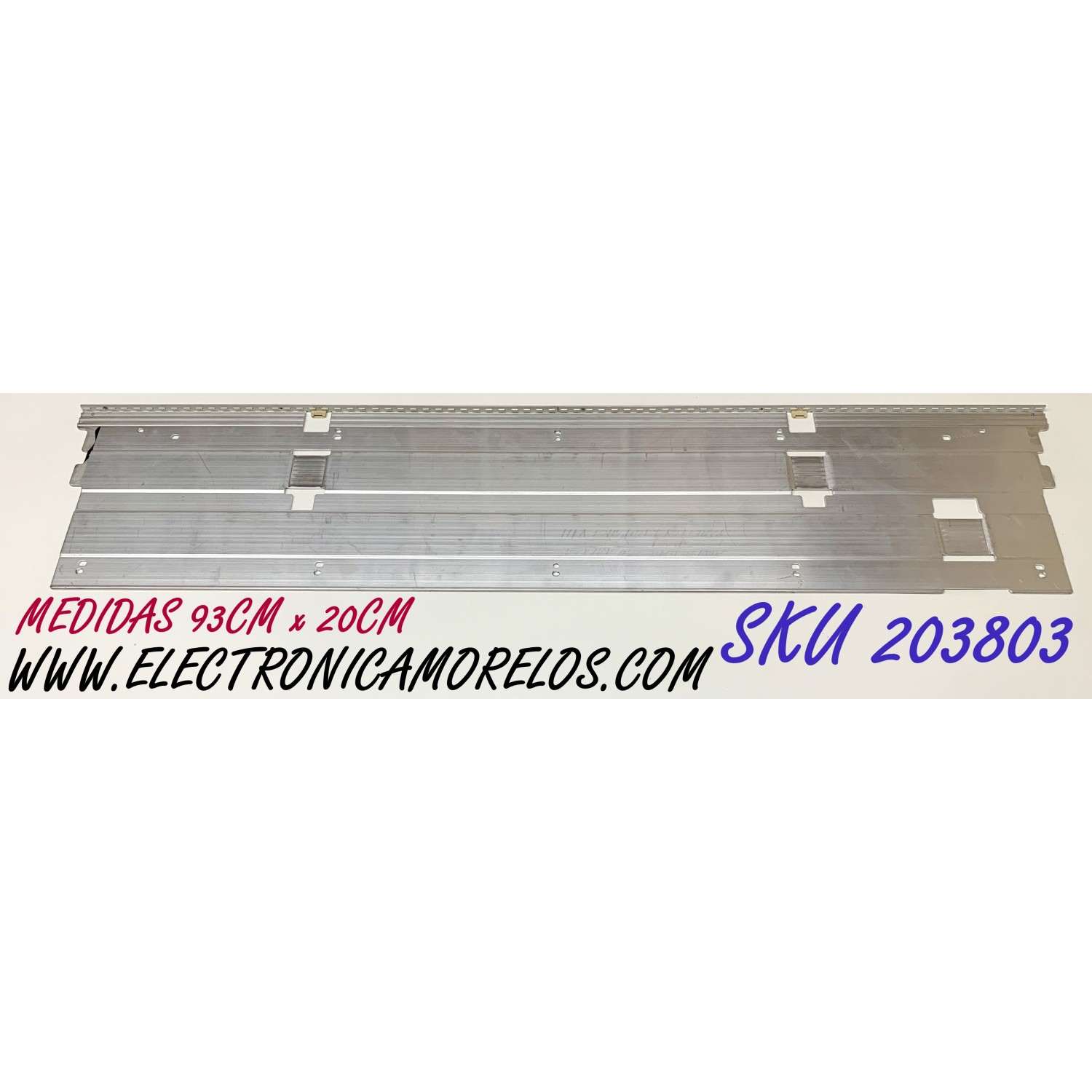 LED PARA TV SAMSUNG QLED / NUMERO DE PARTE BN96-50381A / V0T6-430SM0-R0 / 50381A / PANEL CY-RT043HGEV1H / MODELO QN43LS03 / QN43LS03TAFXZA / QN43LS03TAFXZA BA01 / ((MEDIDAS 93CM x 20CM))