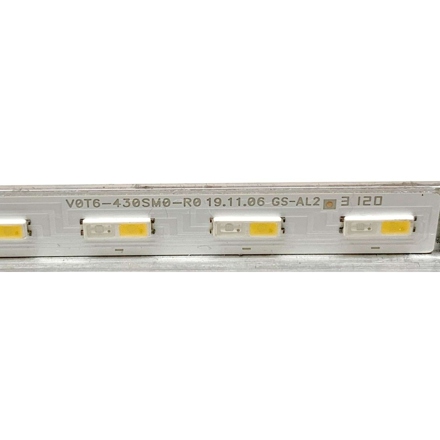 LED PARA TV SAMSUNG QLED / NUMERO DE PARTE BN96-50381A / V0T6-430SM0-R0 / 50381A / PANEL CY-RT043HGEV1H / MODELO QN43LS03 / QN43LS03TAFXZA / QN43LS03TAFXZA BA01 / ((MEDIDAS 93CM x 20CM)) - Imagen 3