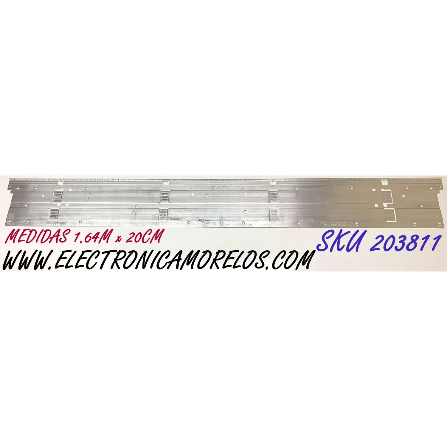 LED PARA TV SAMSUNG QLED / NUMERO DE PARTE BN96-50386A / BN61-16849X / L1_Q7060T_G5_DUM_S42(1)_R1.3_TC9_100_LM41-00860A / PANEL´S CY-RT075FGAV1H / CY-RT075HGHV2H / MODELOS QN75LS03 / QN75Q60 / QN75Q6D / QN75Q70 / QN75Q7D / ((MEDIDAS 1.64M x 20CM))
