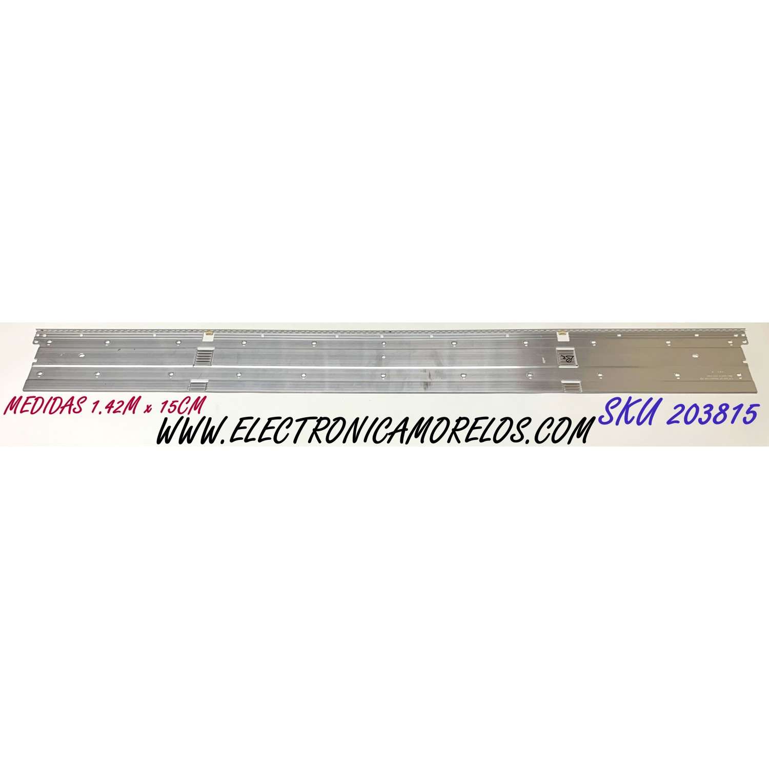 LED PARA TV SAMSUNG QLED / NUMERO DE PARTE 50385A / V0T6-650SM0-R0 / BN96-50385A / BN61-16157A / PANEL CY-RT065FGLV2H / MODELOS QN65Q7D / QN65Q7DTAFXZA FF02 / QN65LS03 / QN65LS03TAFXZA AA01 / ((MEDIDAS 1.42M x 15CM))
