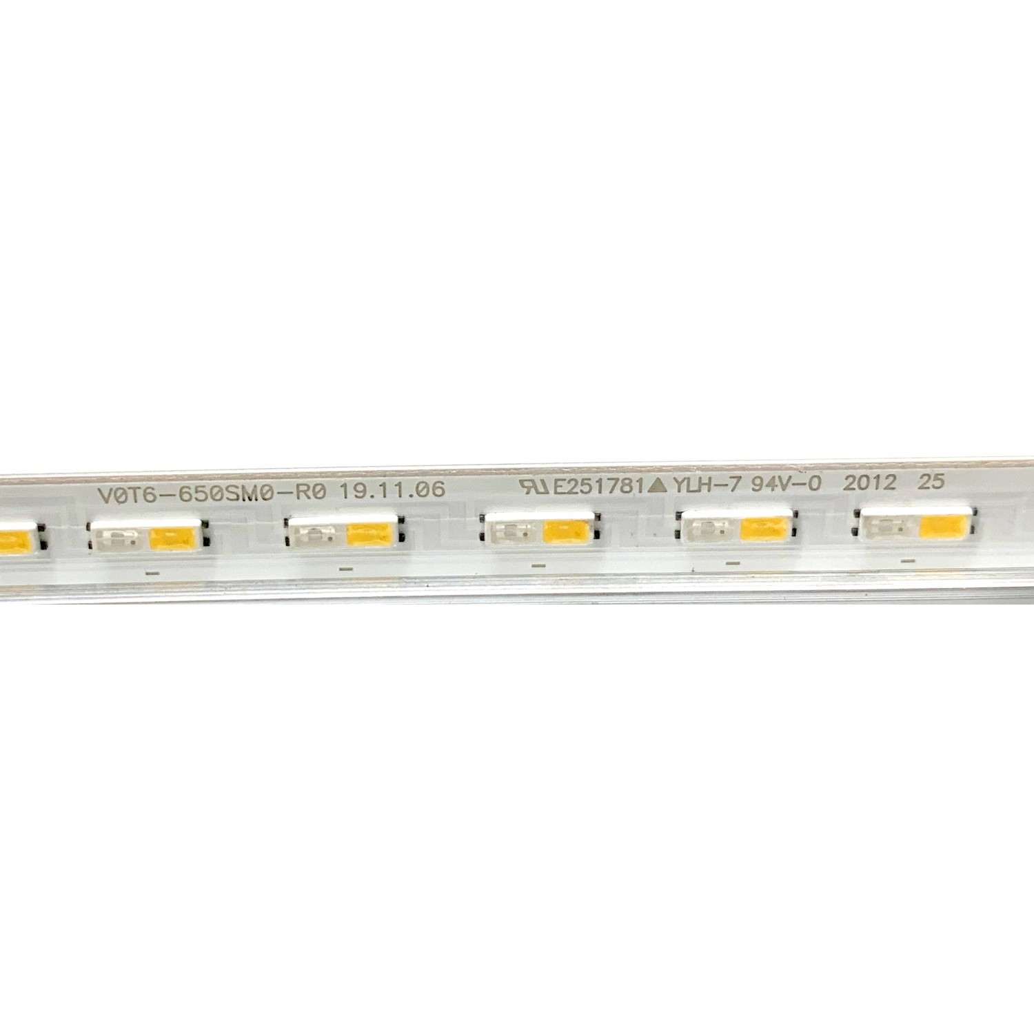 LED PARA TV SAMSUNG QLED / NUMERO DE PARTE 50385A / V0T6-650SM0-R0 / BN96-50385A / BN61-16157A / PANEL CY-RT065FGLV2H / MODELOS QN65Q7D / QN65Q7DTAFXZA FF02 / QN65LS03 / QN65LS03TAFXZA AA01 / ((MEDIDAS 1.42M x 15CM)) - Imagen 3