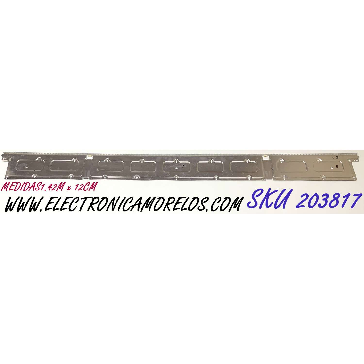 LED PARA TV SAMSUNG QLED (1 PIEZA) / NUMERO DE PARTE V0T6-650SM0-R0 / BN96-50385A / BN61-15486A / PANEL CY-RT065HGAV4H / MODELOS QN65Q60 / QN65Q6D / QN65Q60TAFXZA AD02 / QN65Q6DTAFXZA CB01 / ((MEDIDAS 1.42M X 12CM))