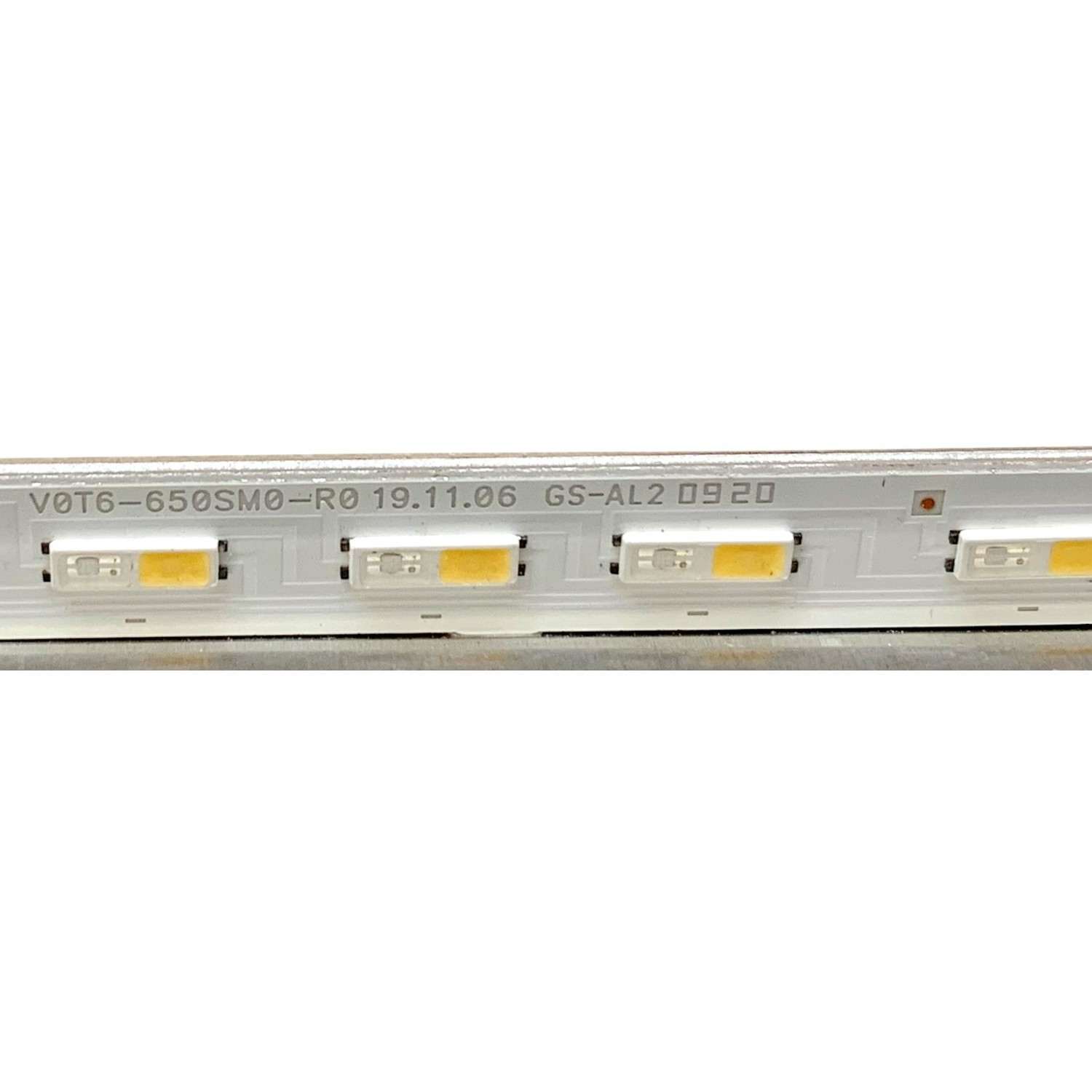 LED PARA TV SAMSUNG QLED (1 PIEZA) / NUMERO DE PARTE V0T6-650SM0-R0 / BN96-50385A / BN61-15486A / PANEL CY-RT065HGAV4H / MODELOS QN65Q60 / QN65Q6D / QN65Q60TAFXZA AD02 / QN65Q6DTAFXZA CB01 / ((MEDIDAS 1.42M X 12CM)) - Imagen 4