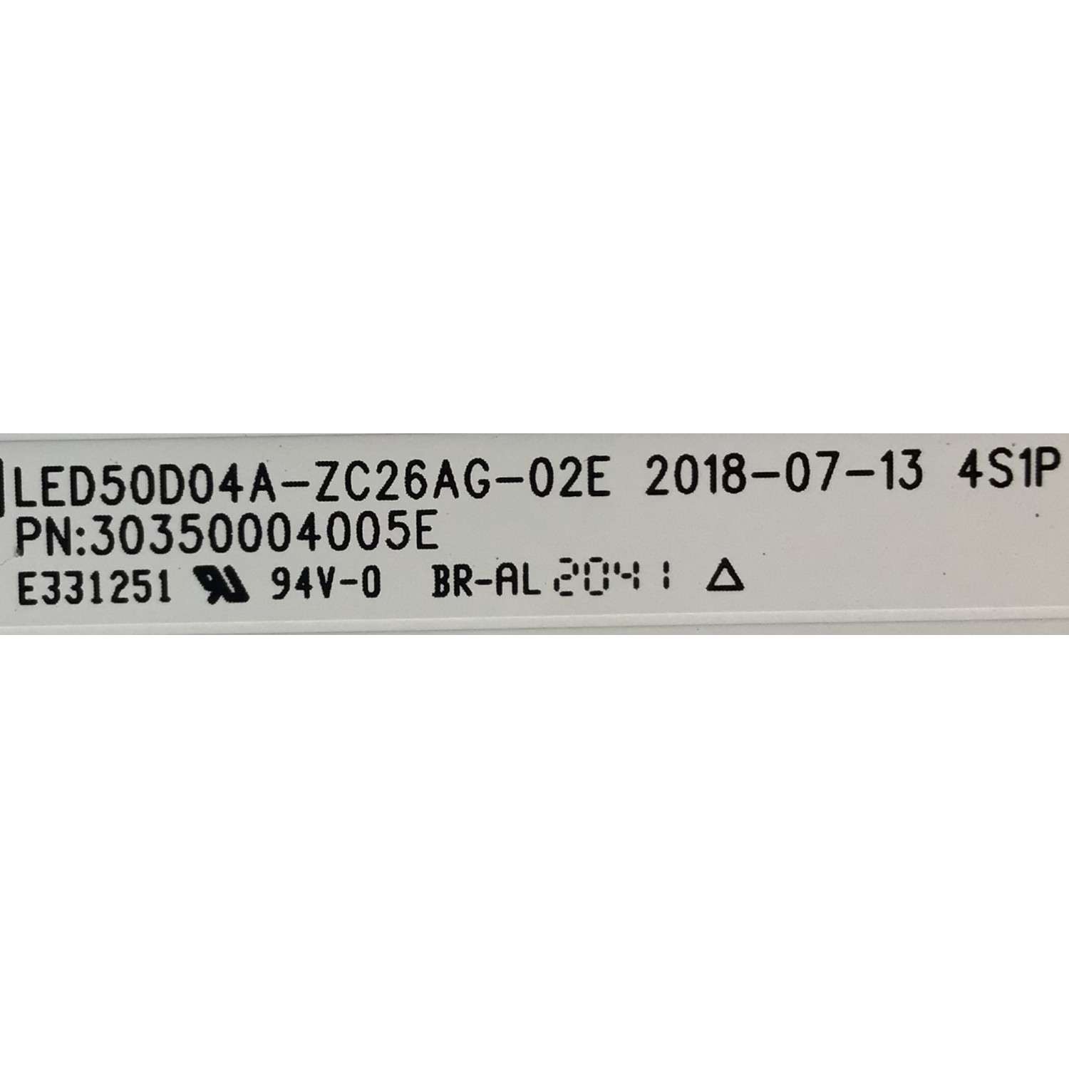 KIT DE LEDS ORIGINAL PARA TV ONN 9 PIEZAS NUMERO DE PARTE 30350004005E / LED50D04A-ZC26AG-02E  / 50000M61S / PANEL'S T500QVN04.1 / CC500PV3D / MODELO 100012585 50" - Imagen 3