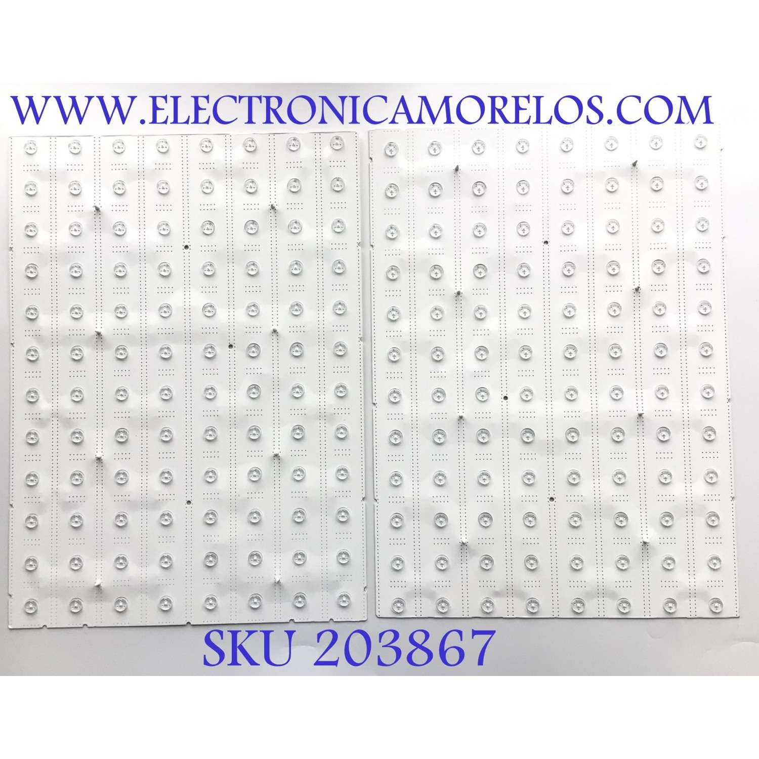 KIT DE LED'S PARA TV SAMSUNG ( 10 PZ ) / NUMERO DE PARTE BN41-02716A / BN97-16094A / BN4102716A / 02716A / 16094A / BN9716094A / 010204242710 / G91906160085 / MODELO QN82Q90RAFXZA / QN82Q90RAFXZC