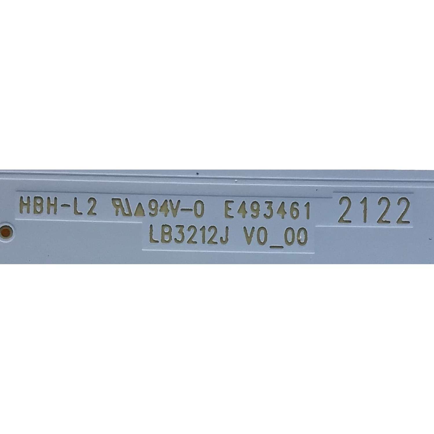 KIT DE LED'S PARA TV INSIGNIA ((2 PIEZAS)) / NUMERO DE PARTE LB3212J / LB3212J V0_00 / LB3212J V1_00 / HBH-L2 / E493461 / 09810108SH10 / 09810108SH11 / DISPLAY ST3151A07-2 / MODELOS NS-32F201NA22 - Imagen 2